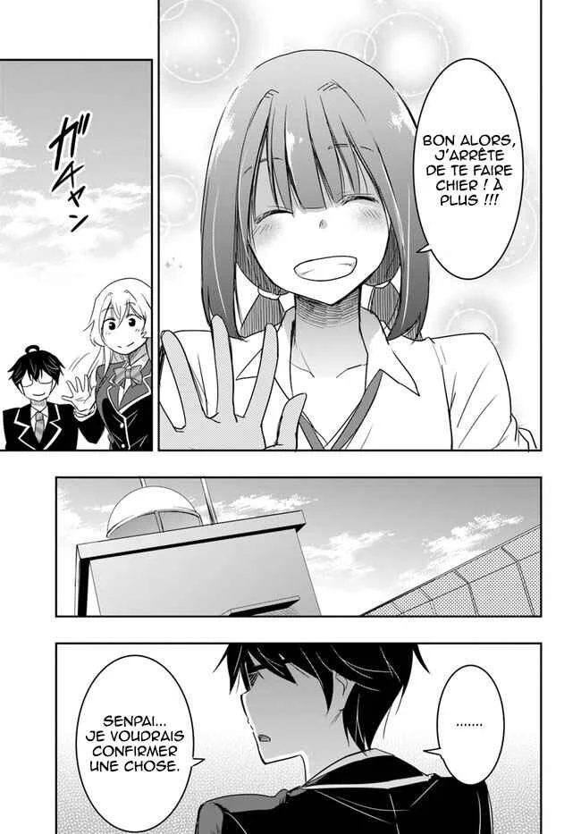 Watashi yori Tsuyoi Otoko to Kekkon shitai no - Seiso na Biji Seito Kaichou (Jitsu wa Moto Banchou) no Himitsu wo Shiru Inkya (Jitsu wa Kanojo wo Koeru Saikyou no Yankee) Chapitre 6: Senpai peut t'aider - Page 17