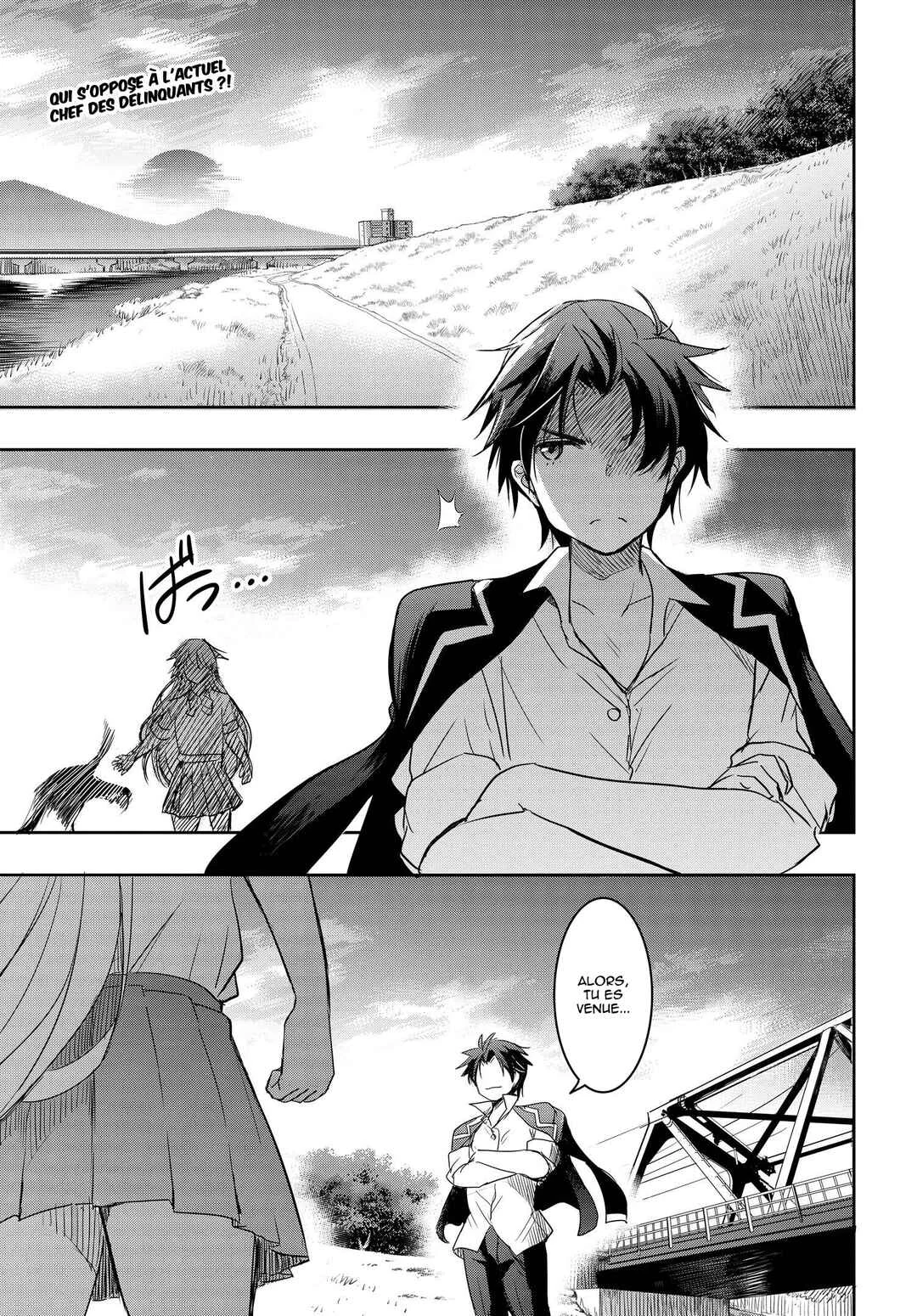Watashi yori Tsuyoi Otoko to Kekkon shitai no - Seiso na Biji Seito Kaichou (Jitsu wa Moto Banchou) no Himitsu wo Shiru Inkya (Jitsu wa Kanojo wo Koeru Saikyou no Yankee) Chapitre 7 - Page 1