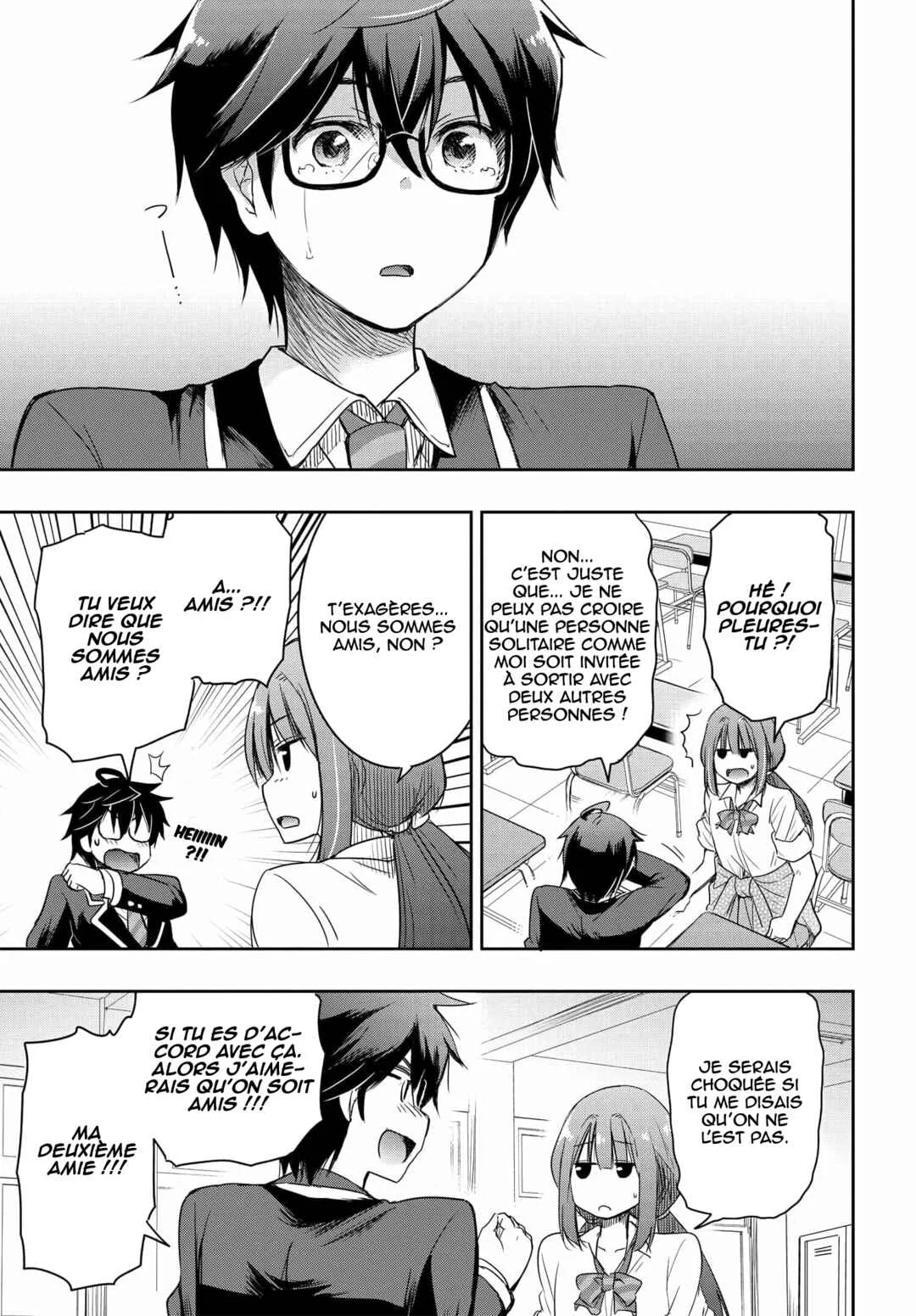 Watashi yori Tsuyoi Otoko to Kekkon shitai no - Seiso na Biji Seito Kaichou (Jitsu wa Moto Banchou) no Himitsu wo Shiru Inkya (Jitsu wa Kanojo wo Koeru Saikyou no Yankee) Chapitre 8 - Page 2