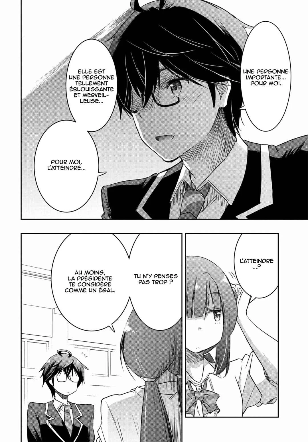 Watashi yori Tsuyoi Otoko to Kekkon shitai no - Seiso na Biji Seito Kaichou (Jitsu wa Moto Banchou) no Himitsu wo Shiru Inkya (Jitsu wa Kanojo wo Koeru Saikyou no Yankee) Chapitre 8 - Page 5