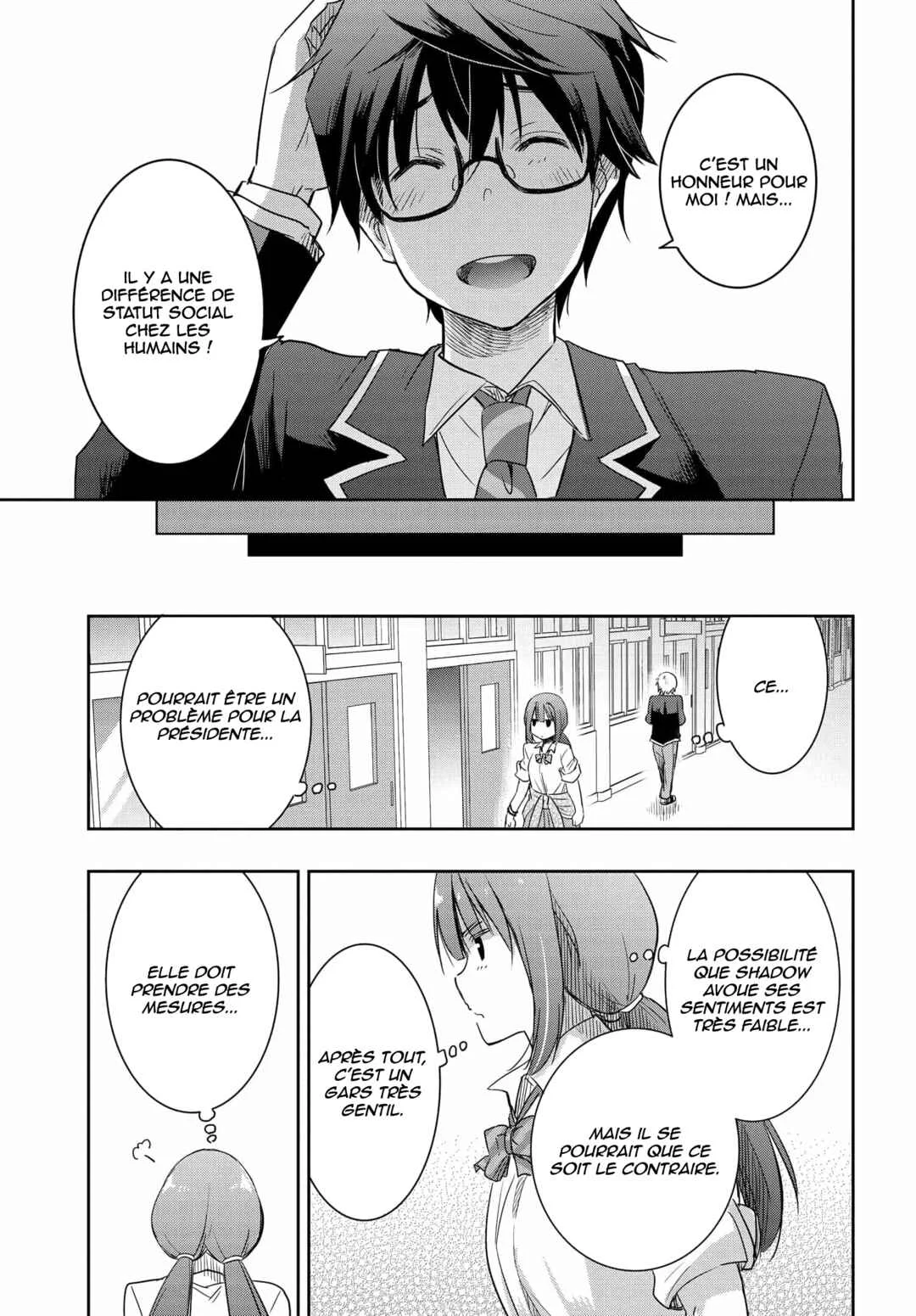 Watashi yori Tsuyoi Otoko to Kekkon shitai no - Seiso na Biji Seito Kaichou (Jitsu wa Moto Banchou) no Himitsu wo Shiru Inkya (Jitsu wa Kanojo wo Koeru Saikyou no Yankee) Chapitre 8 - Page 6