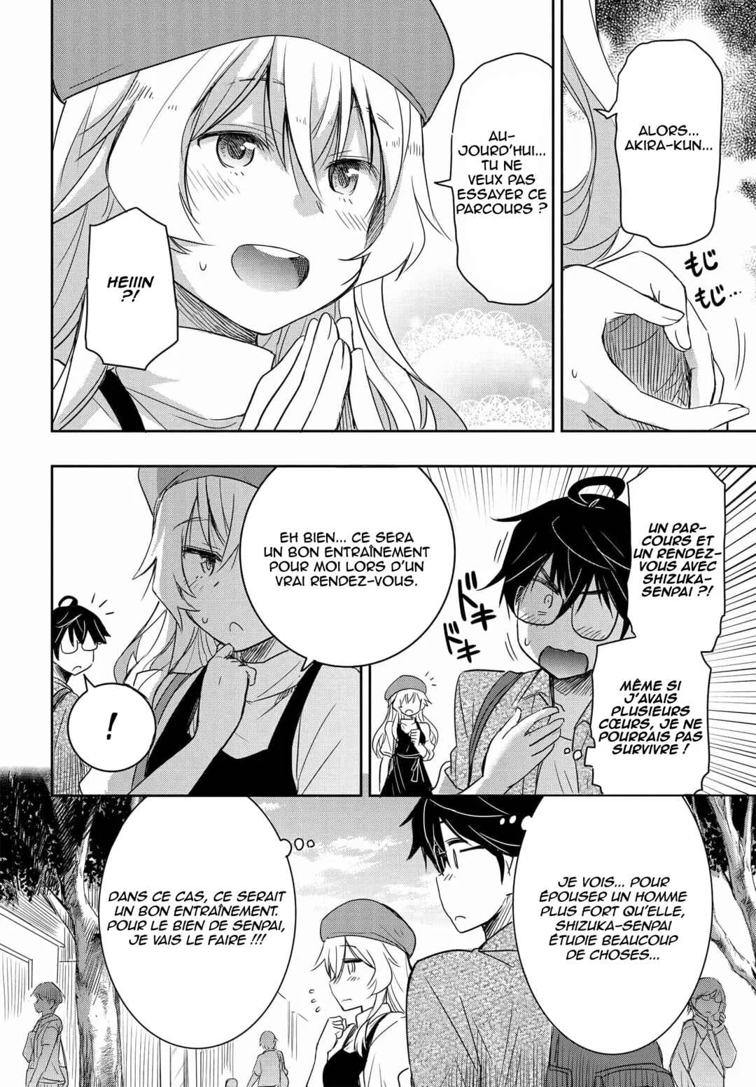Watashi yori Tsuyoi Otoko to Kekkon shitai no - Seiso na Biji Seito Kaichou (Jitsu wa Moto Banchou) no Himitsu wo Shiru Inkya (Jitsu wa Kanojo wo Koeru Saikyou no Yankee) Chapitre 8 - Page 9
