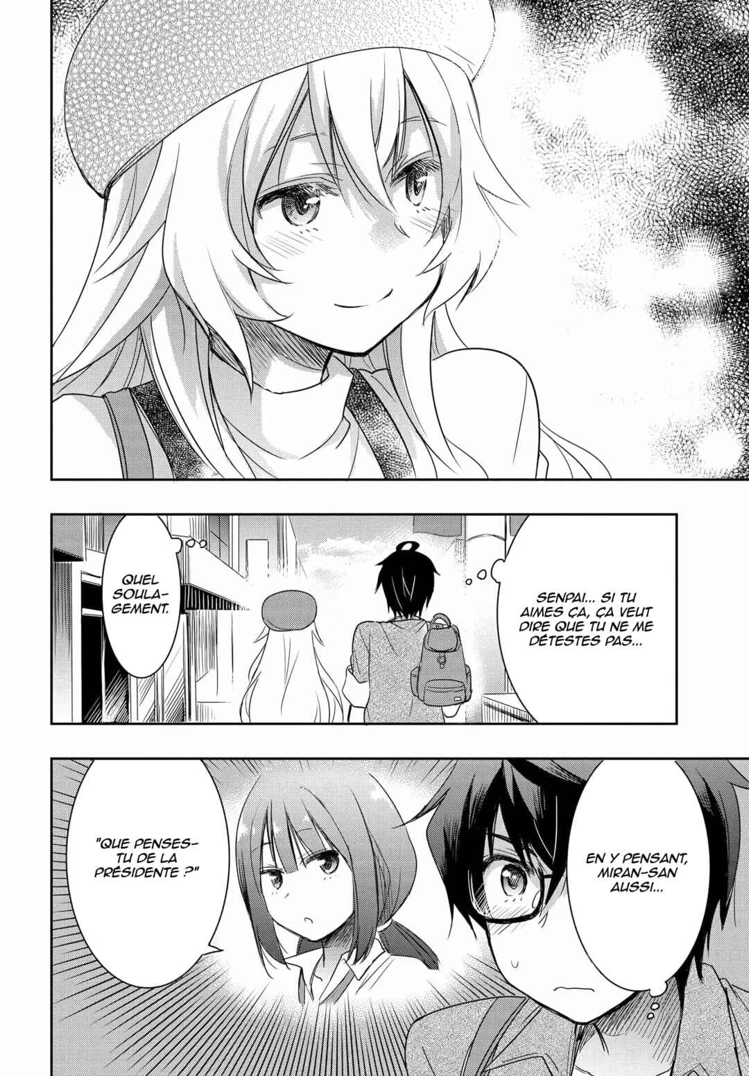 Watashi yori Tsuyoi Otoko to Kekkon shitai no - Seiso na Biji Seito Kaichou (Jitsu wa Moto Banchou) no Himitsu wo Shiru Inkya (Jitsu wa Kanojo wo Koeru Saikyou no Yankee) Chapitre 8 - Page 15
