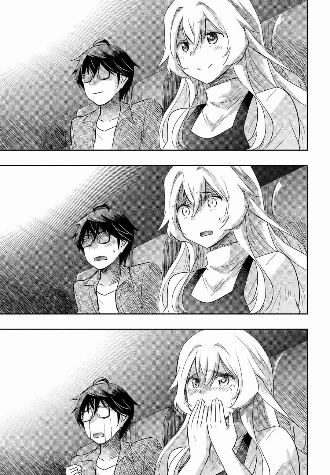 Watashi yori Tsuyoi Otoko to Kekkon shitai no - Seiso na Biji Seito Kaichou (Jitsu wa Moto Banchou) no Himitsu wo Shiru Inkya (Jitsu wa Kanojo wo Koeru Saikyou no Yankee) Chapitre 8 - Page 18