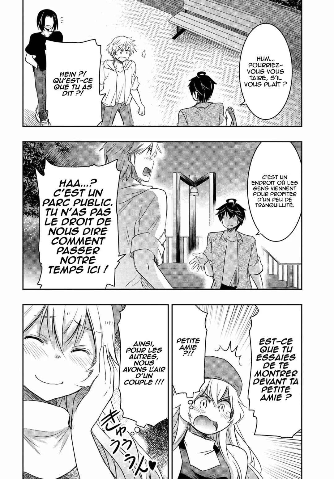 Watashi yori Tsuyoi Otoko to Kekkon shitai no - Seiso na Biji Seito Kaichou (Jitsu wa Moto Banchou) no Himitsu wo Shiru Inkya (Jitsu wa Kanojo wo Koeru Saikyou no Yankee) Chapitre 9 - Page 11