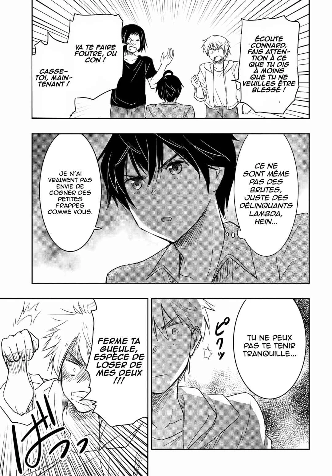Watashi yori Tsuyoi Otoko to Kekkon shitai no - Seiso na Biji Seito Kaichou (Jitsu wa Moto Banchou) no Himitsu wo Shiru Inkya (Jitsu wa Kanojo wo Koeru Saikyou no Yankee) Chapitre 9 - Page 12