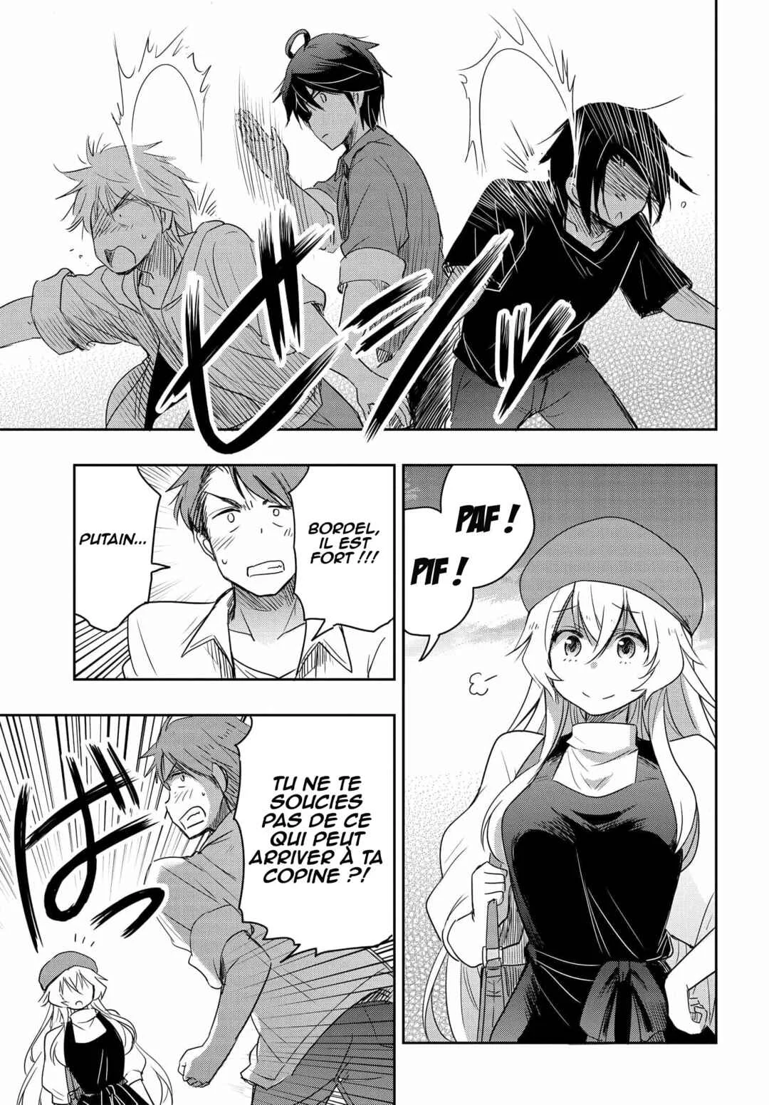 Watashi yori Tsuyoi Otoko to Kekkon shitai no - Seiso na Biji Seito Kaichou (Jitsu wa Moto Banchou) no Himitsu wo Shiru Inkya (Jitsu wa Kanojo wo Koeru Saikyou no Yankee) Chapitre 9 - Page 14