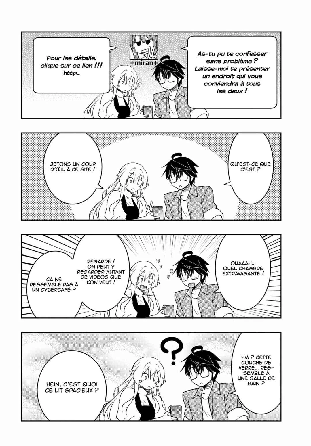 Watashi yori Tsuyoi Otoko to Kekkon shitai no - Seiso na Biji Seito Kaichou (Jitsu wa Moto Banchou) no Himitsu wo Shiru Inkya (Jitsu wa Kanojo wo Koeru Saikyou no Yankee) Chapitre 9 - Page 21