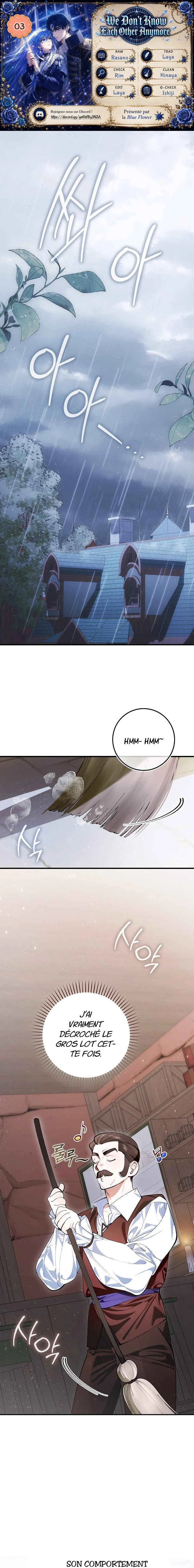 We Don't Know Each Other Anymore Chapitre 3 - Page 1