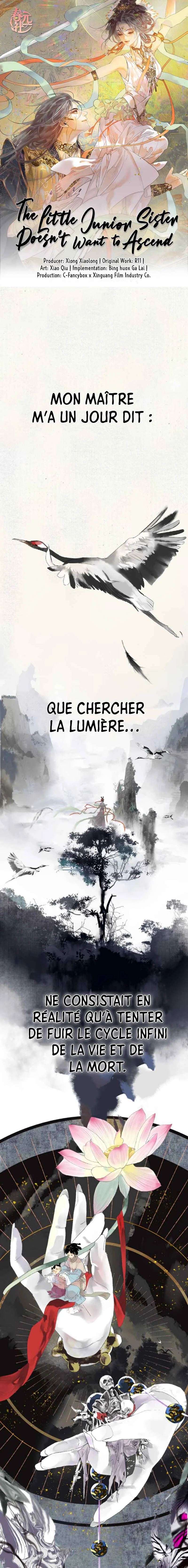 Xiǎo-Shīmèi Bùxiǎng Fēishēng Chapitre 1 - Page 2