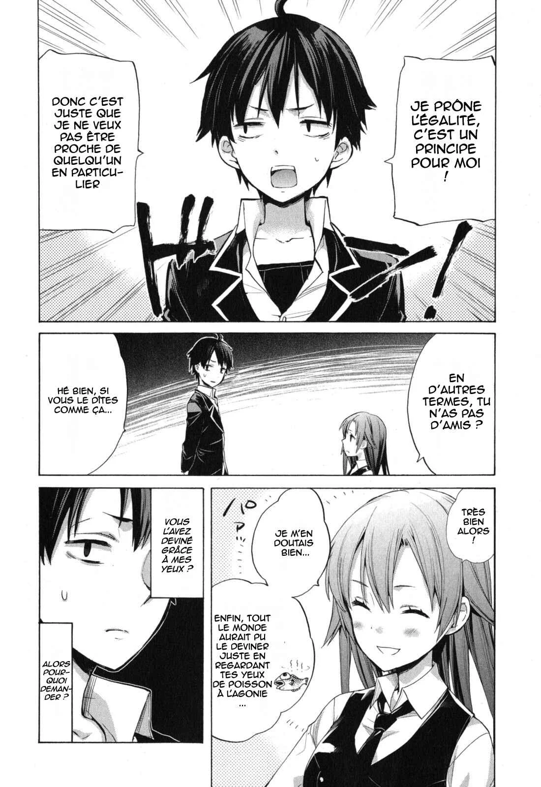 Yahari Ore no Seishun Love Come wa Machigatteiru.: Monologue Chapitre 1 - Page 13