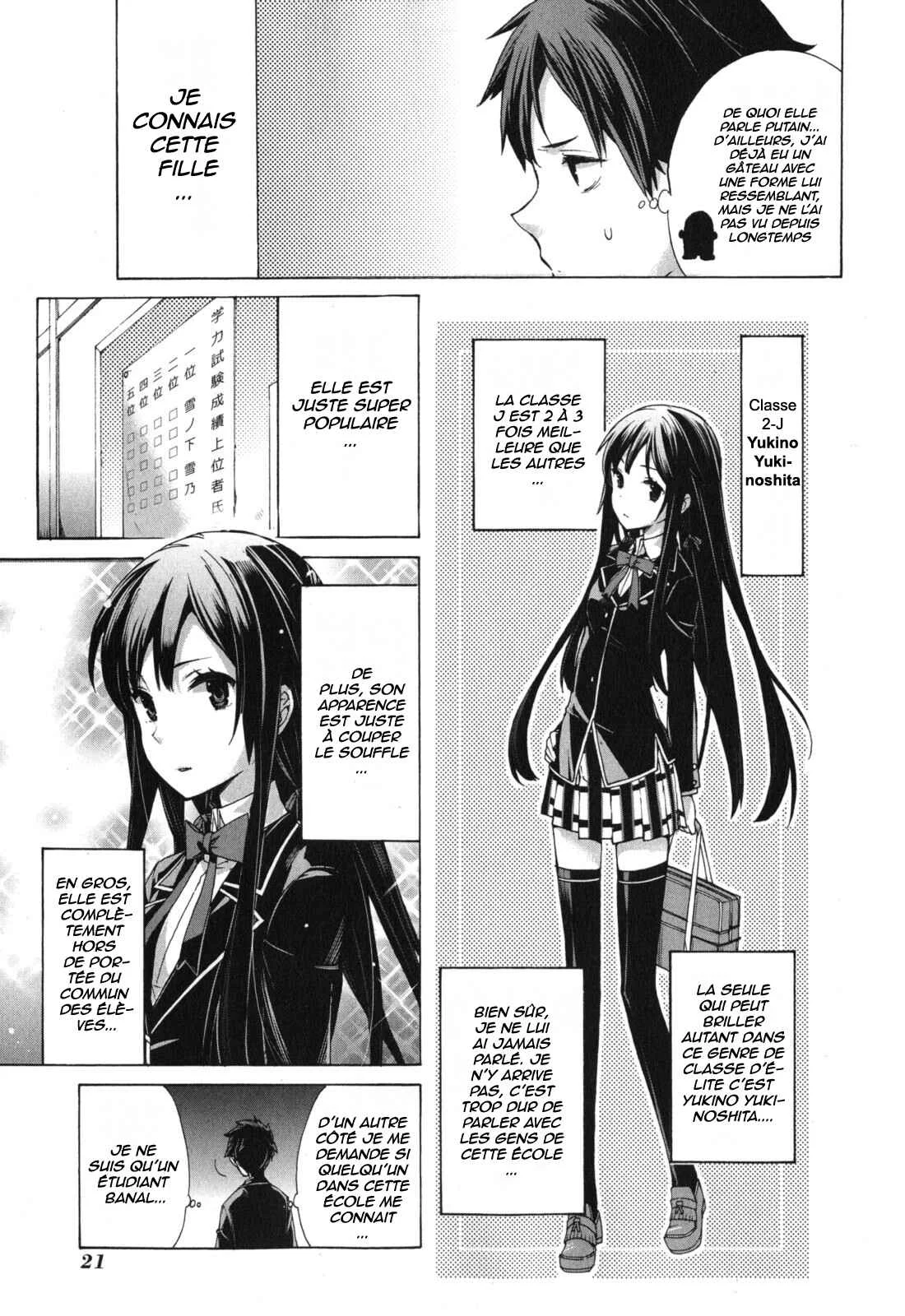 Yahari Ore no Seishun Love Come wa Machigatteiru.: Monologue Chapitre 1 - Page 21