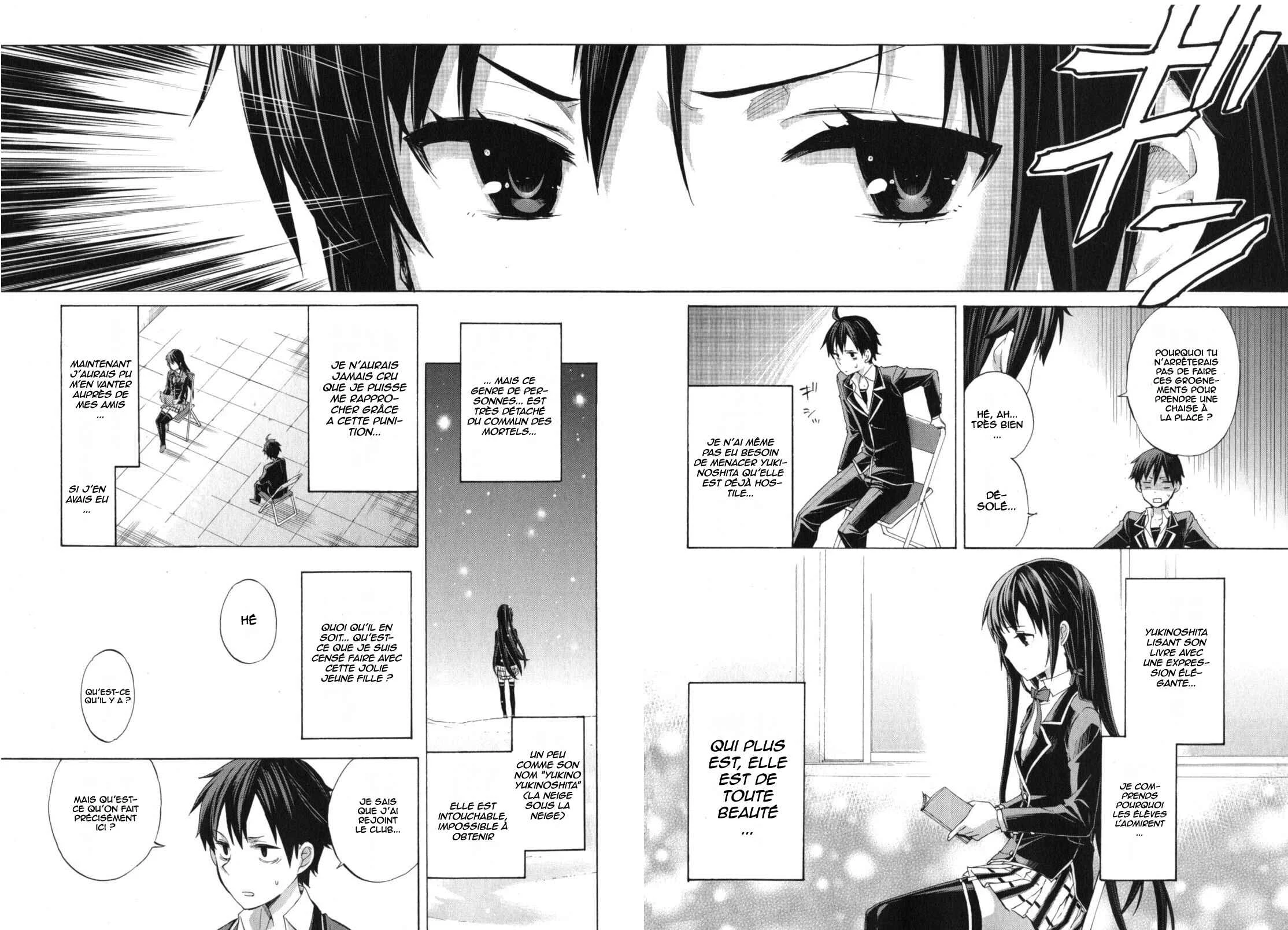 Yahari Ore no Seishun Love Come wa Machigatteiru.: Monologue Chapitre 1 - Page 26