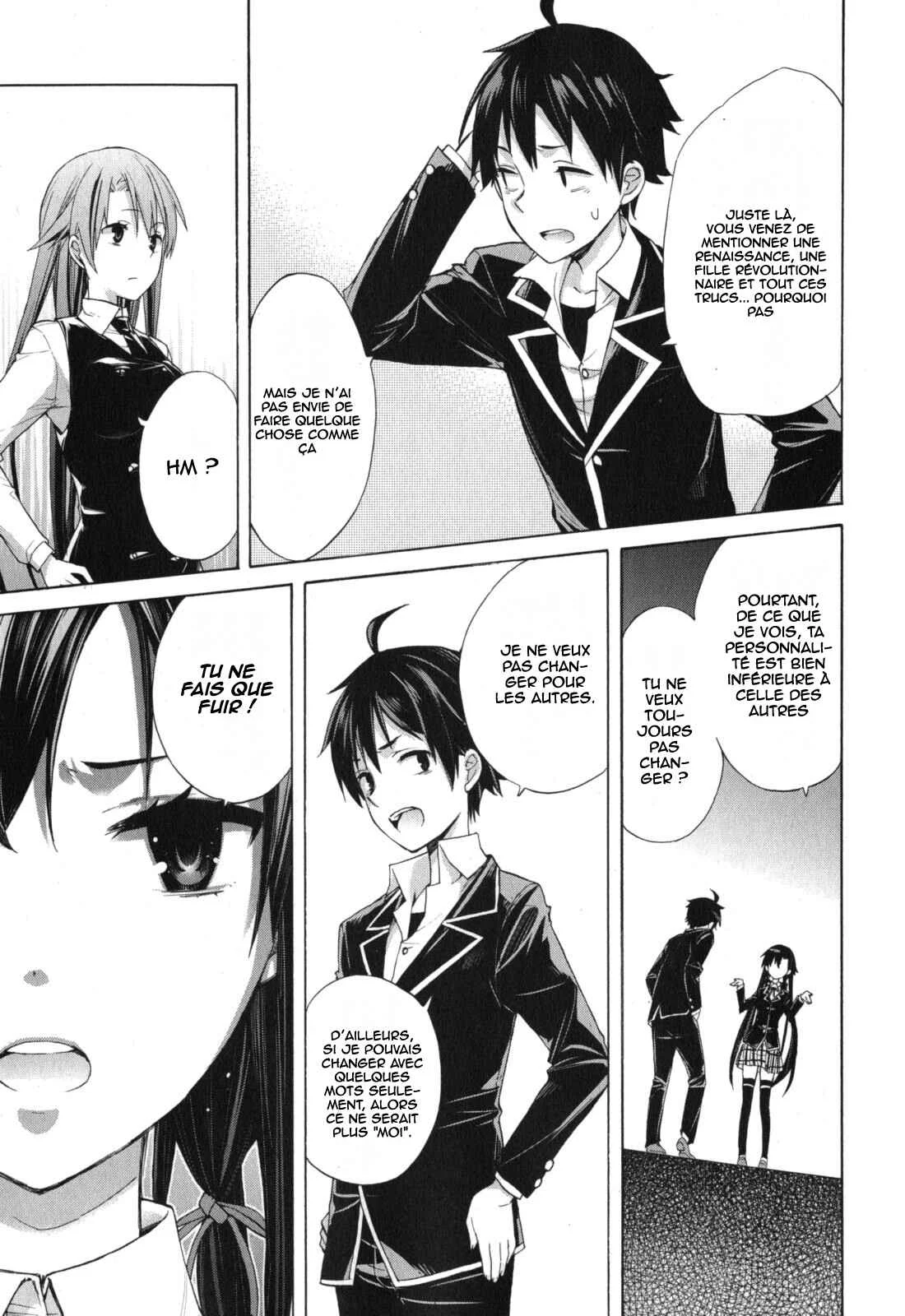 Yahari Ore no Seishun Love Come wa Machigatteiru.: Monologue Chapitre 1 - Page 41