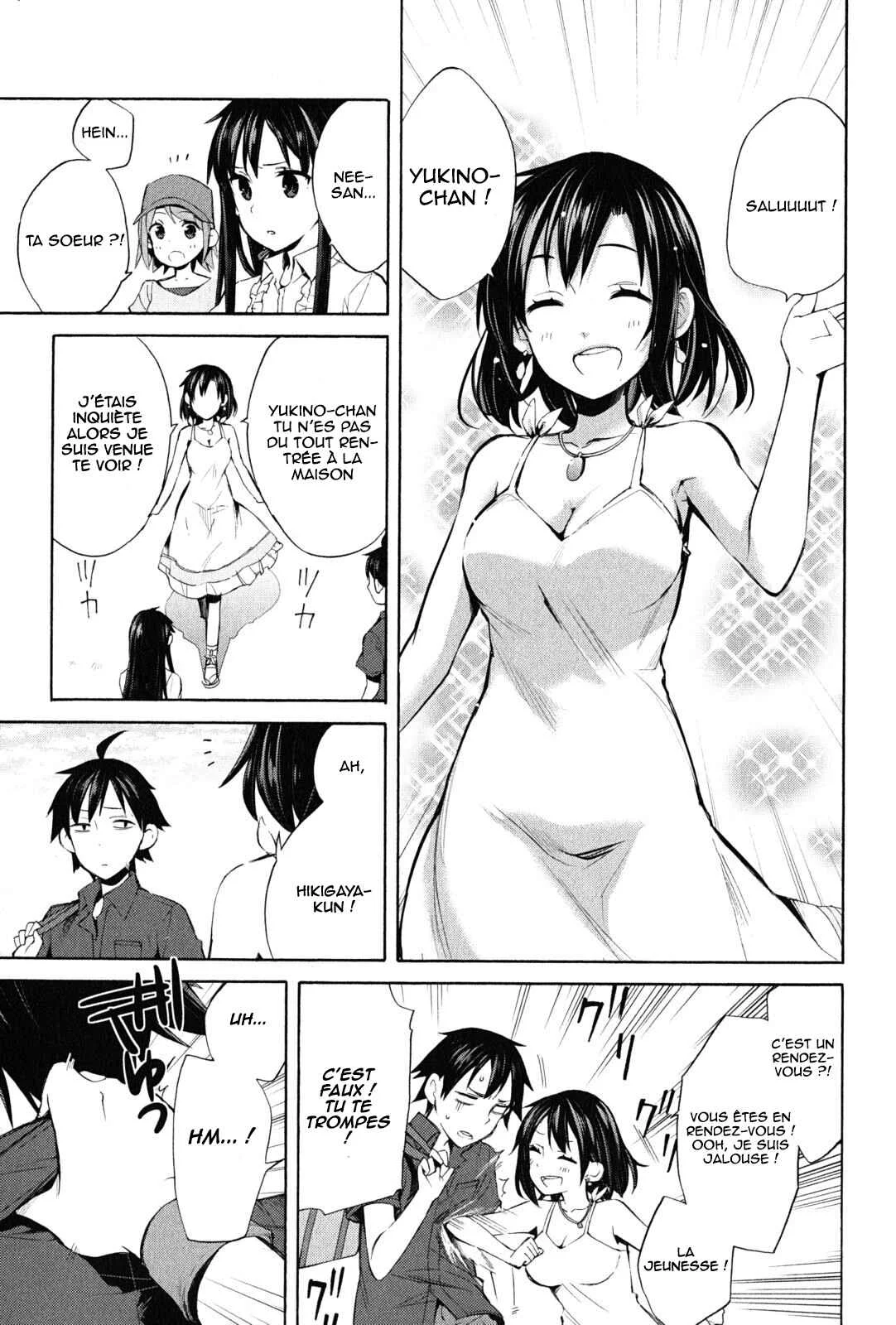Yahari Ore no Seishun Love Come wa Machigatteiru.: Monologue Chapitre 18 - Page 23