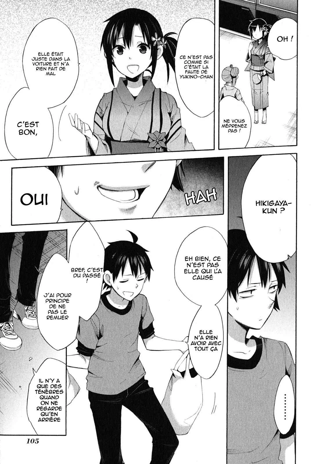 Yahari Ore no Seishun Love Come wa Machigatteiru.: Monologue Chapitre 20 - Page 16