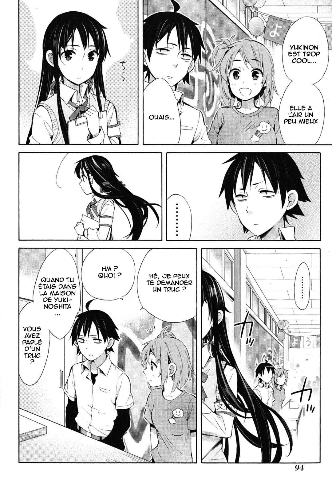 Yahari Ore no Seishun Love Come wa Machigatteiru.: Monologue Chapitre 24 - Page 28