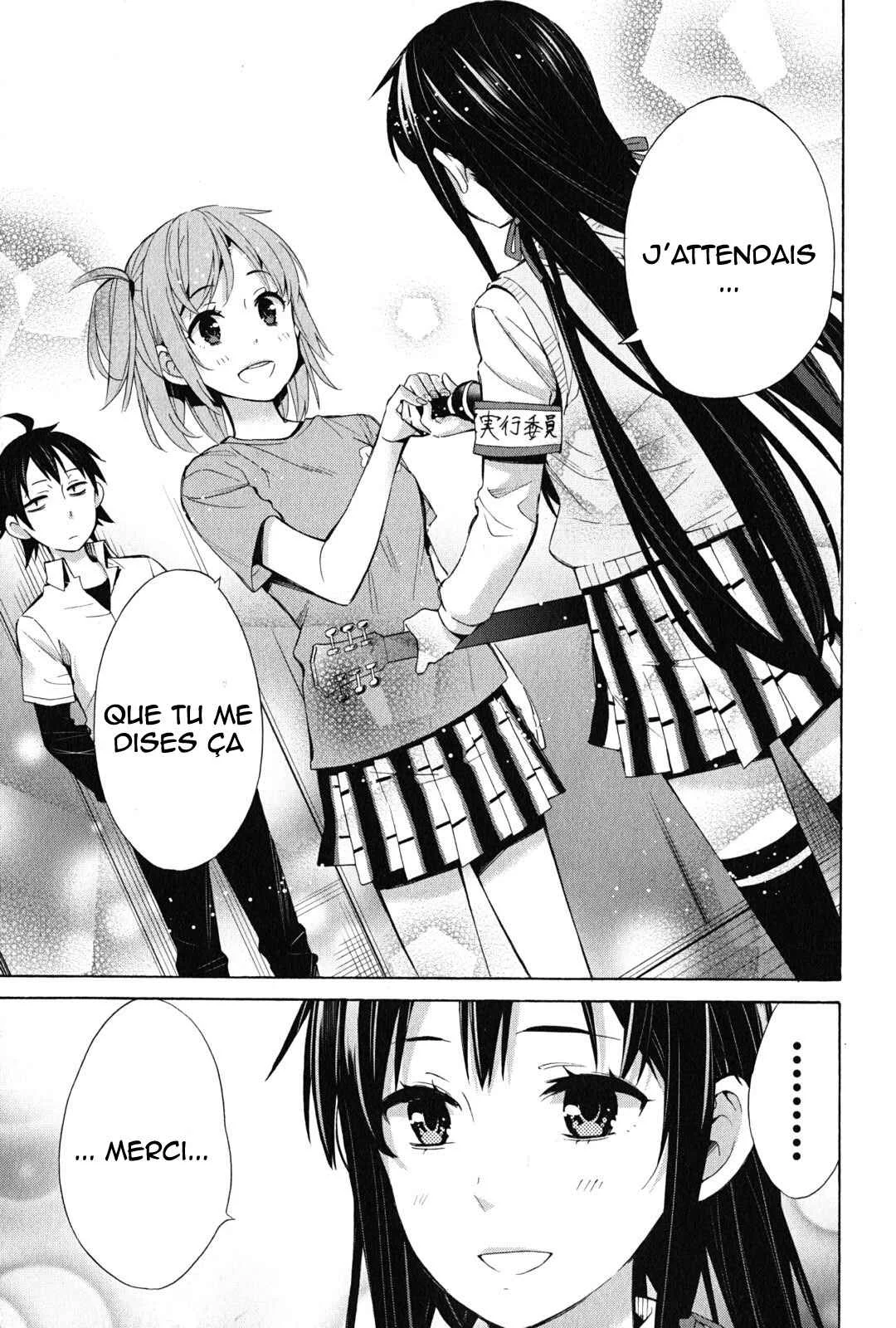 Yahari Ore no Seishun Love Come wa Machigatteiru.: Monologue Chapitre 25 - Page 30