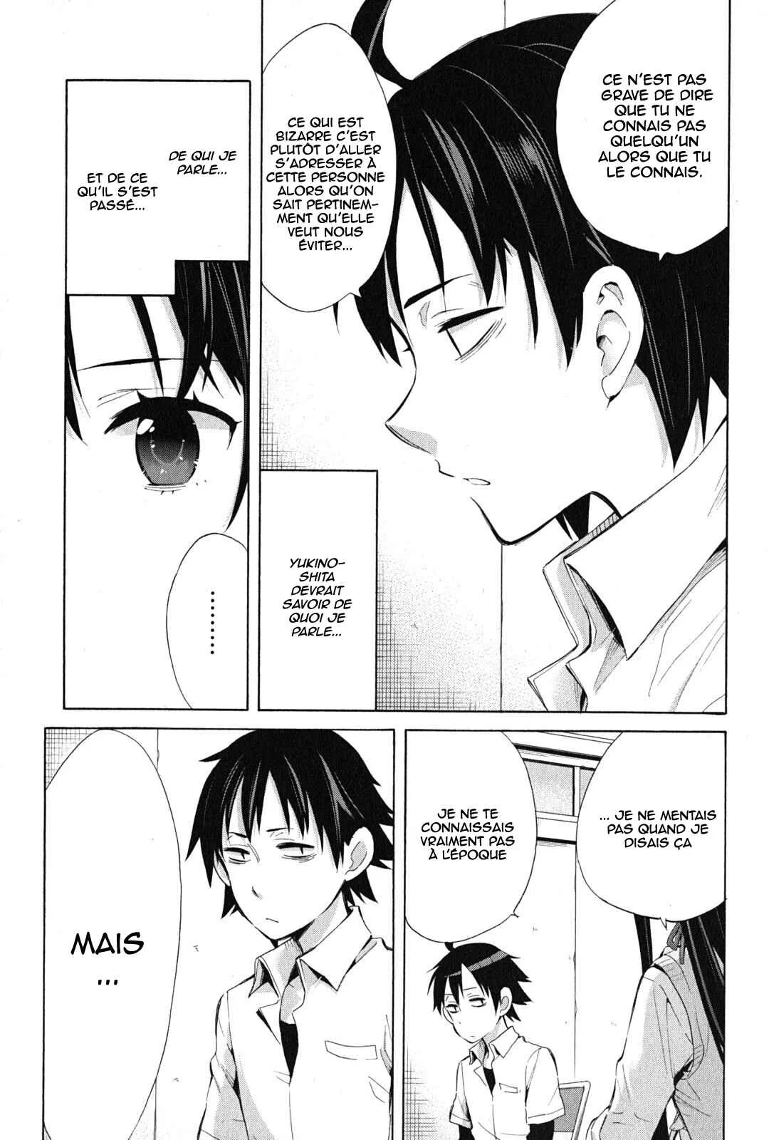 Yahari Ore no Seishun Love Come wa Machigatteiru.: Monologue Chapitre 26 - Page 35
