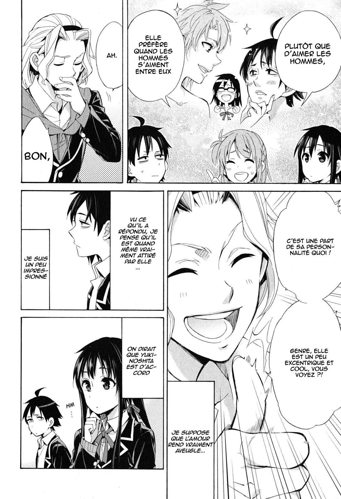 Yahari Ore no Seishun Love Come wa Machigatteiru.: Monologue Chapitre 27 - Page 23
