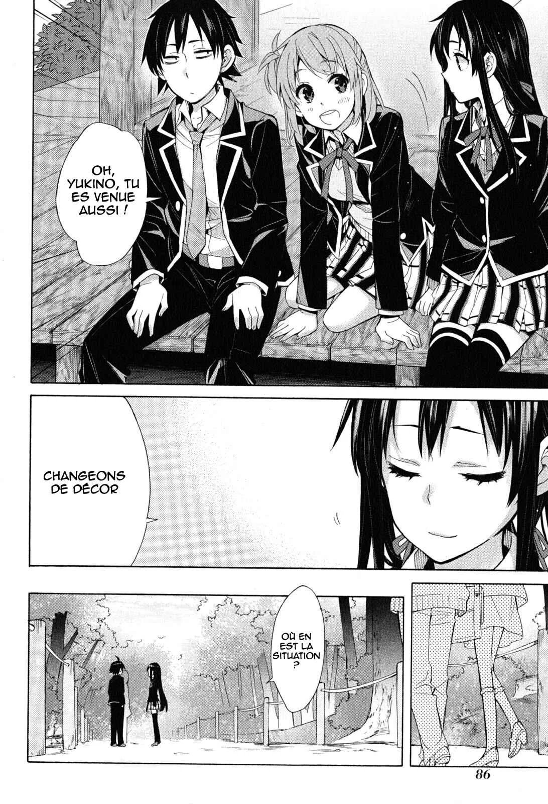 Yahari Ore no Seishun Love Come wa Machigatteiru.: Monologue Chapitre 28 - Page 19