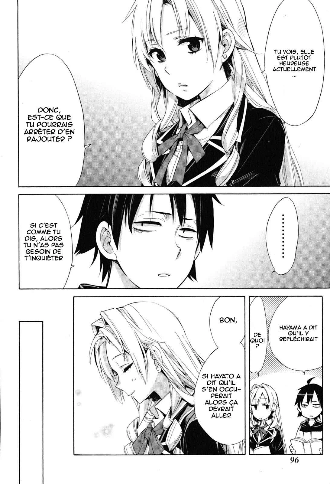 Yahari Ore no Seishun Love Come wa Machigatteiru.: Monologue Chapitre 28 - Page 29