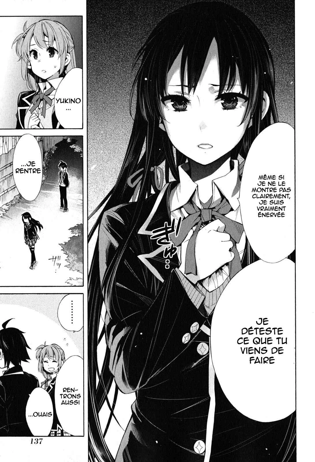Yahari Ore no Seishun Love Come wa Machigatteiru.: Monologue Chapitre 29 - Page 27