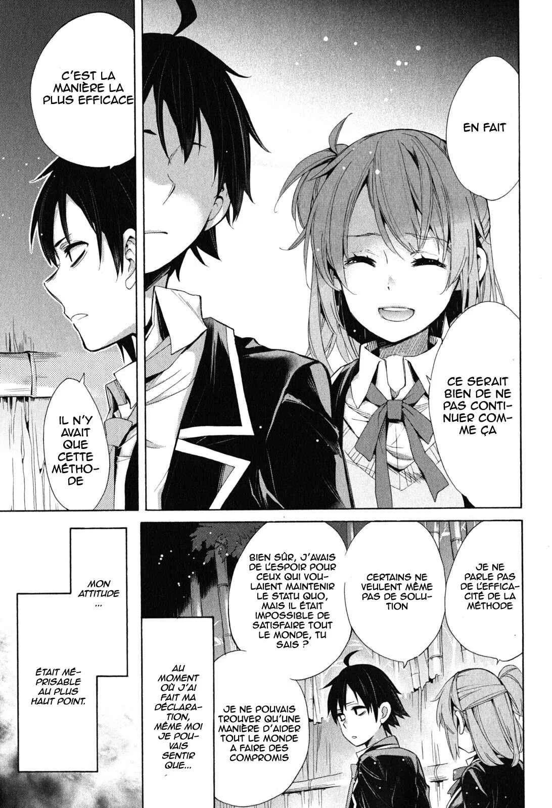 Yahari Ore no Seishun Love Come wa Machigatteiru.: Monologue Chapitre 29 - Page 29