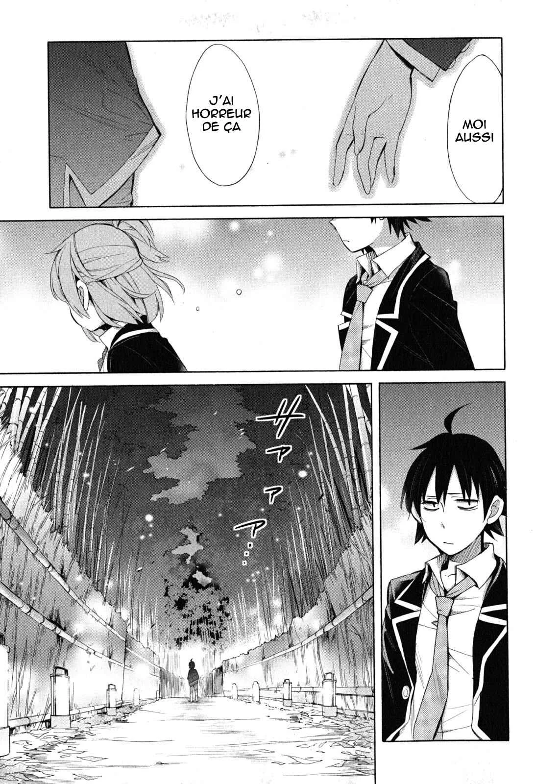 Yahari Ore no Seishun Love Come wa Machigatteiru.: Monologue Chapitre 29 - Page 31