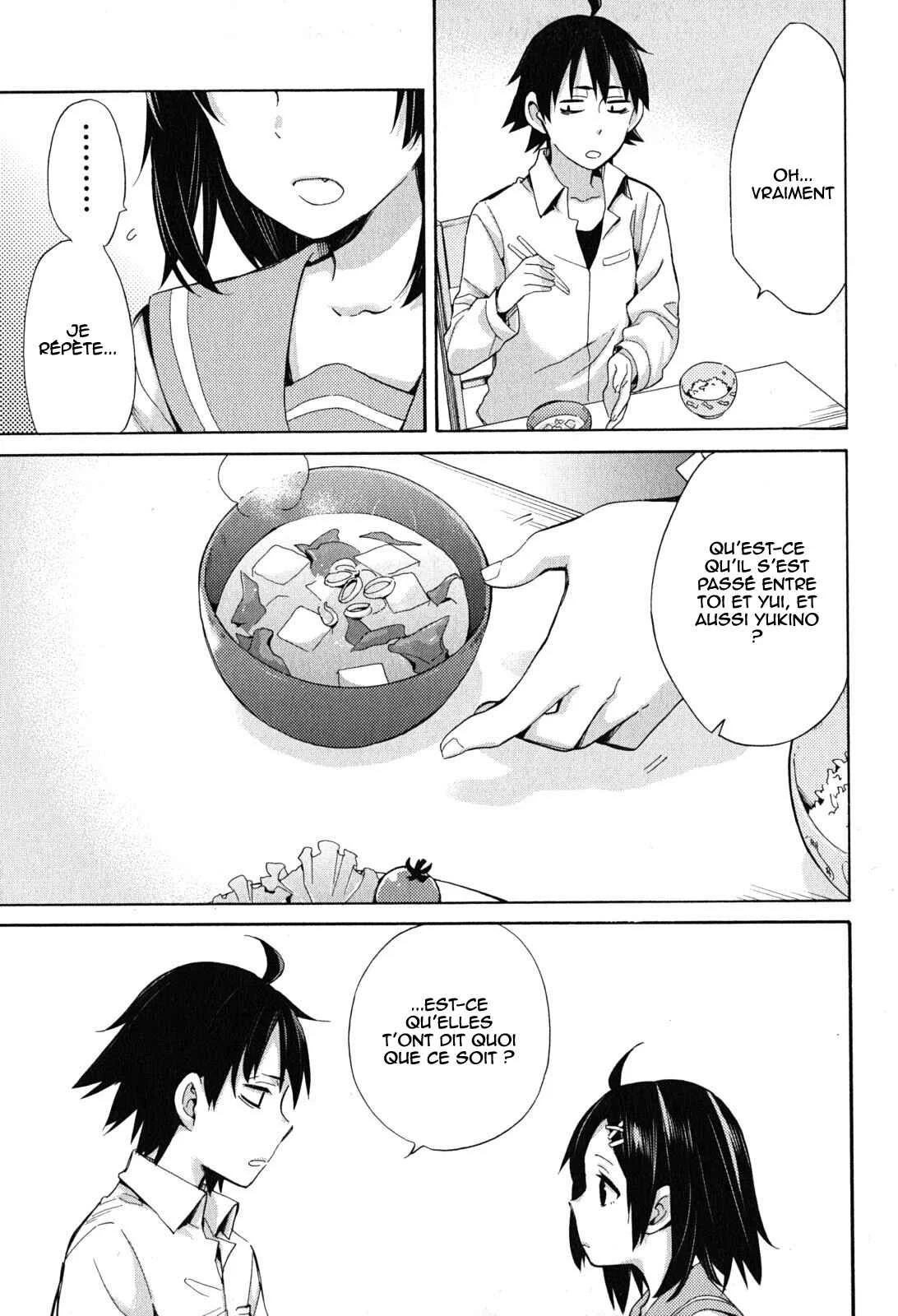 Yahari Ore no Seishun Love Come wa Machigatteiru.: Monologue Chapitre 30 - Page 5