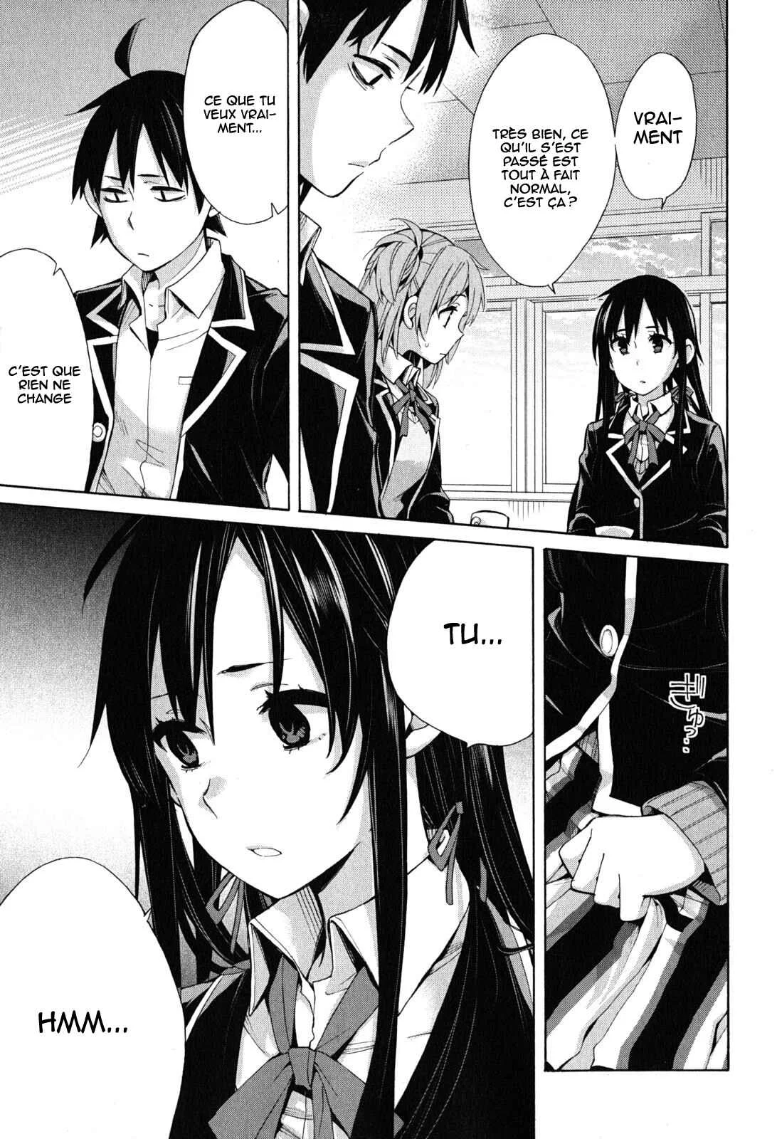 Yahari Ore no Seishun Love Come wa Machigatteiru.: Monologue Chapitre 30 - Page 17