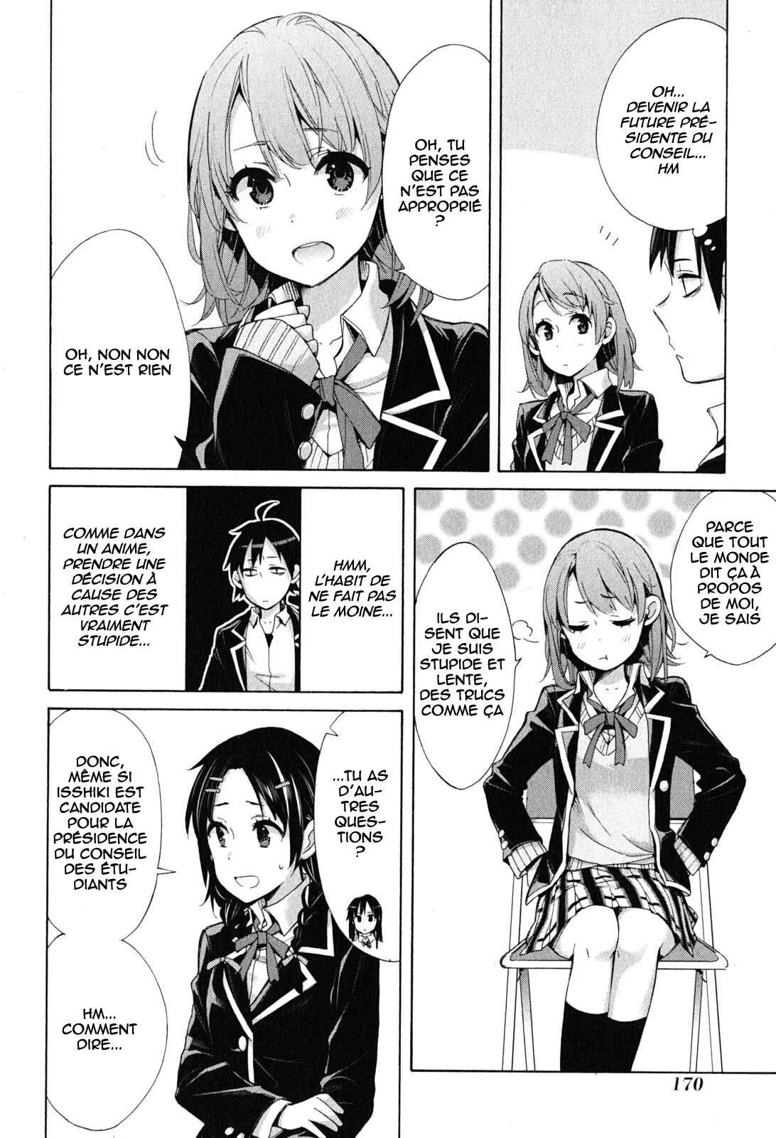 Yahari Ore no Seishun Love Come wa Machigatteiru.: Monologue Chapitre 30 - Page 22