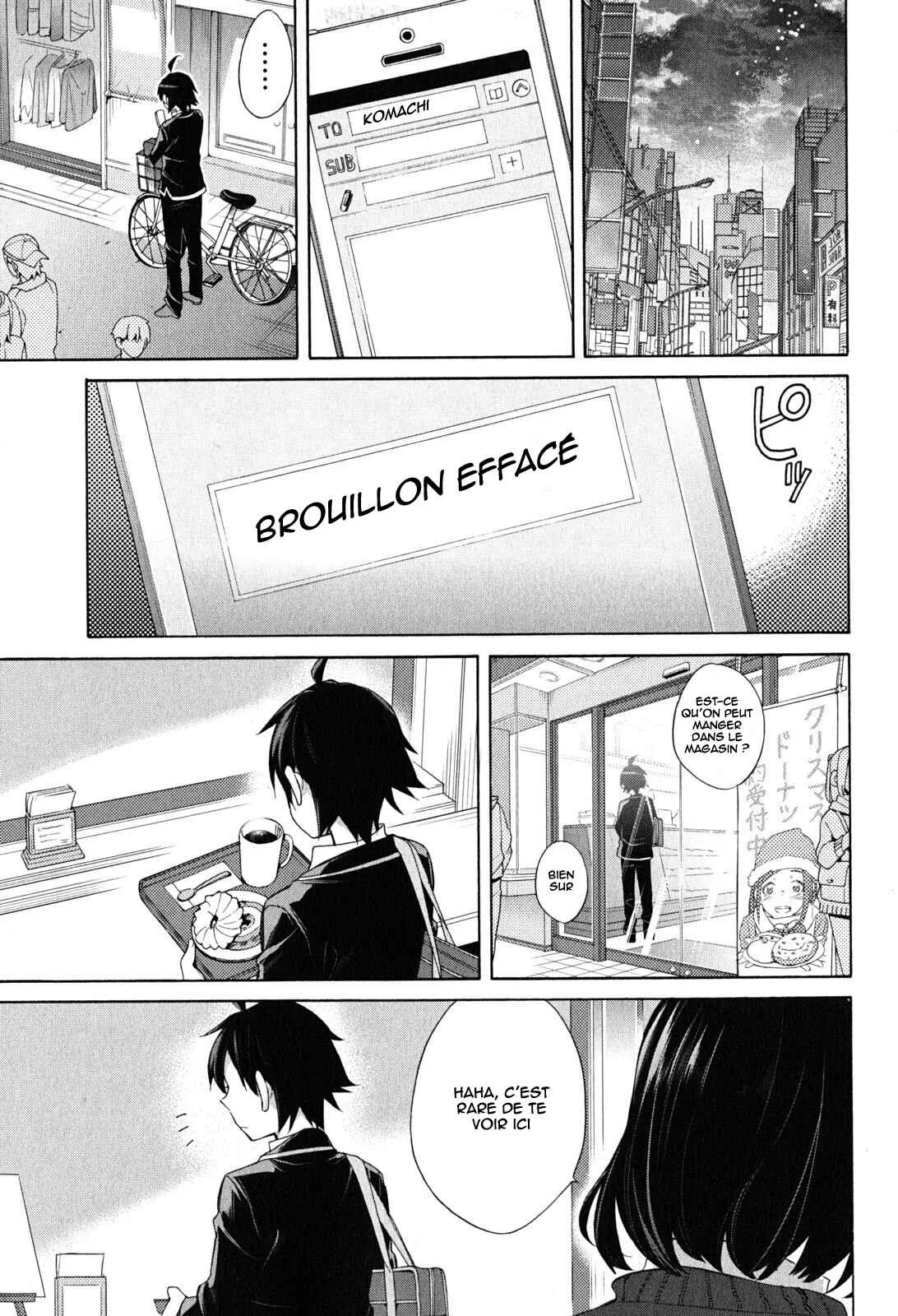 Yahari Ore no Seishun Love Come wa Machigatteiru.: Monologue Chapitre 30 - Page 37