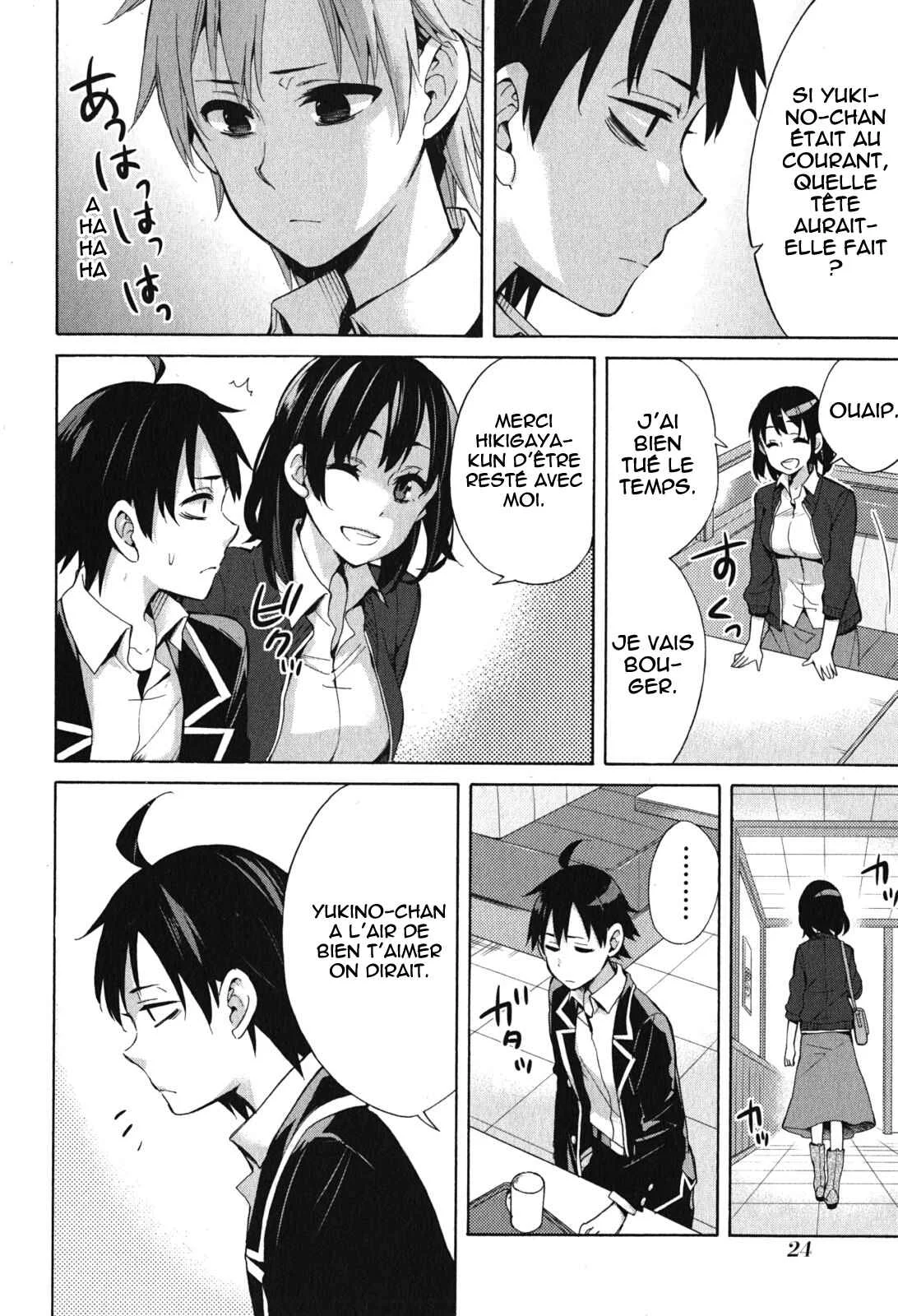 Yahari Ore no Seishun Love Come wa Machigatteiru.: Monologue Chapitre 31 - Page 22