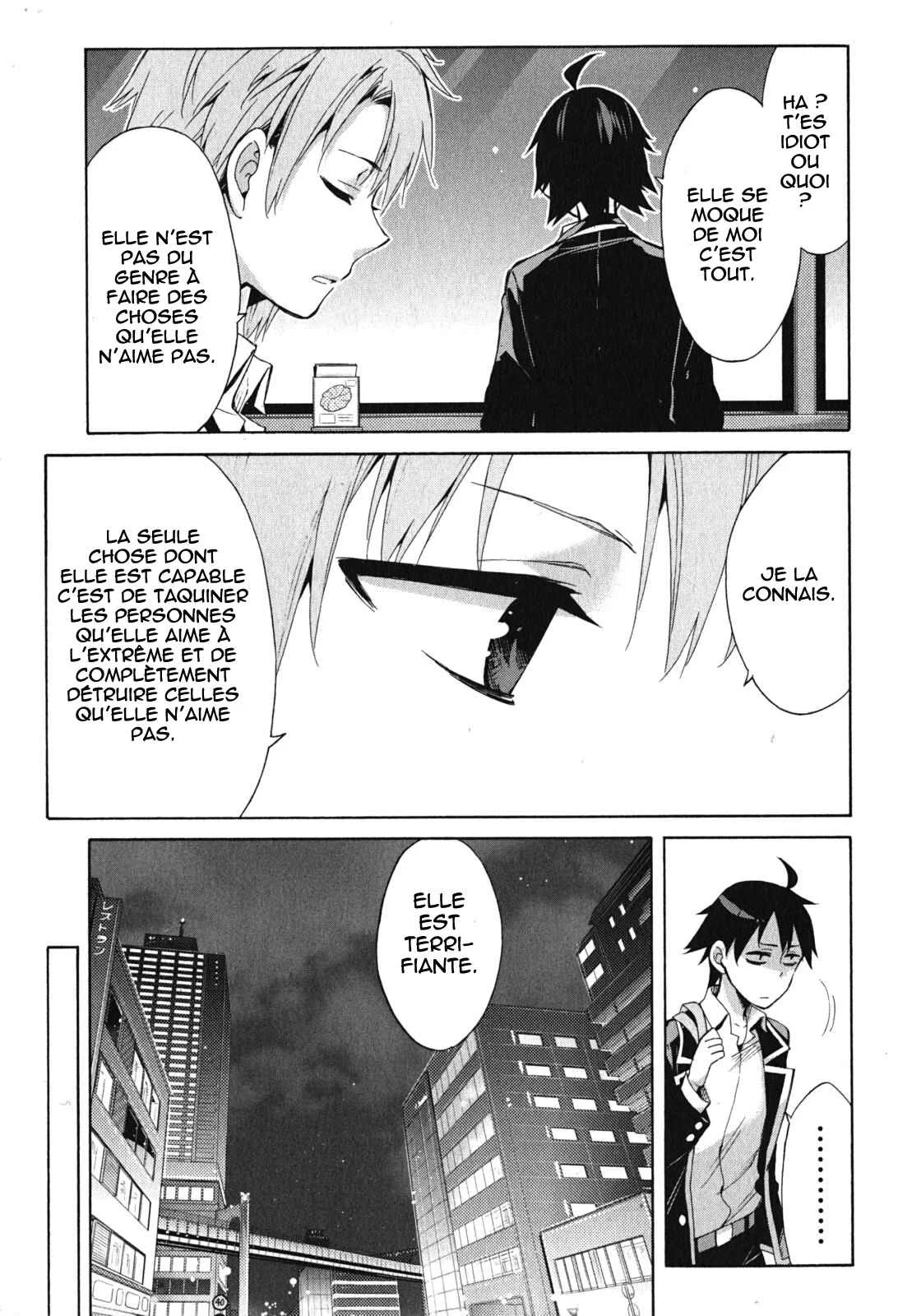 Yahari Ore no Seishun Love Come wa Machigatteiru.: Monologue Chapitre 31 - Page 23