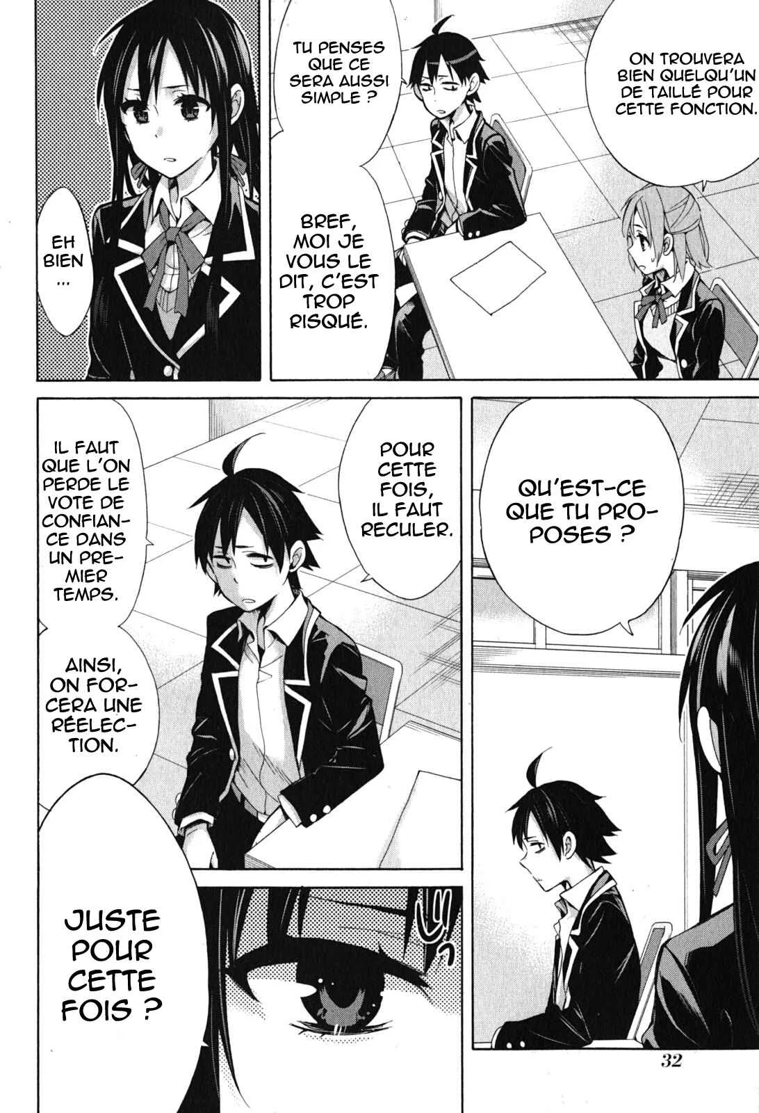 Yahari Ore no Seishun Love Come wa Machigatteiru.: Monologue Chapitre 31 - Page 30