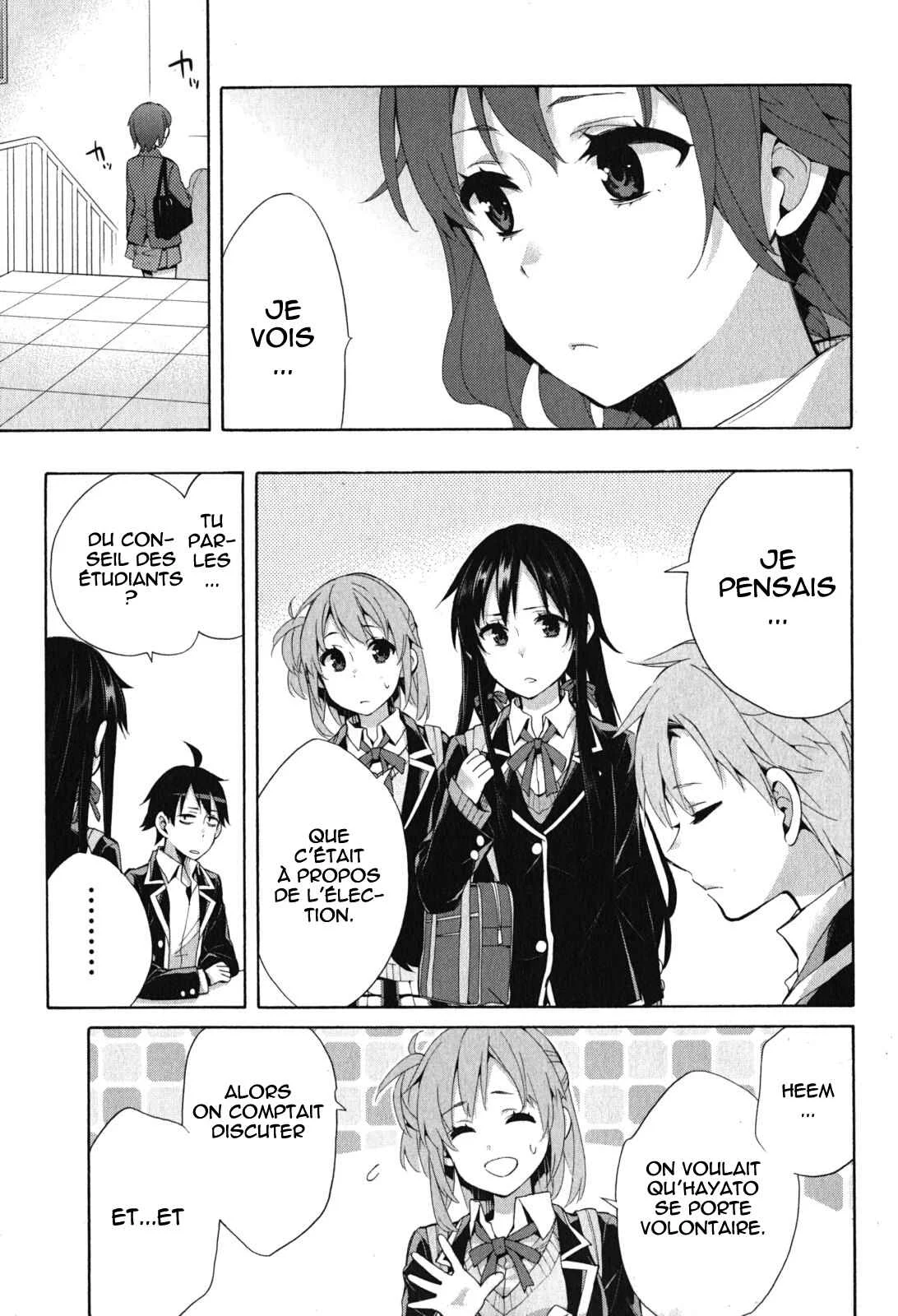 Yahari Ore no Seishun Love Come wa Machigatteiru.: Monologue Chapitre 32 - Page 38