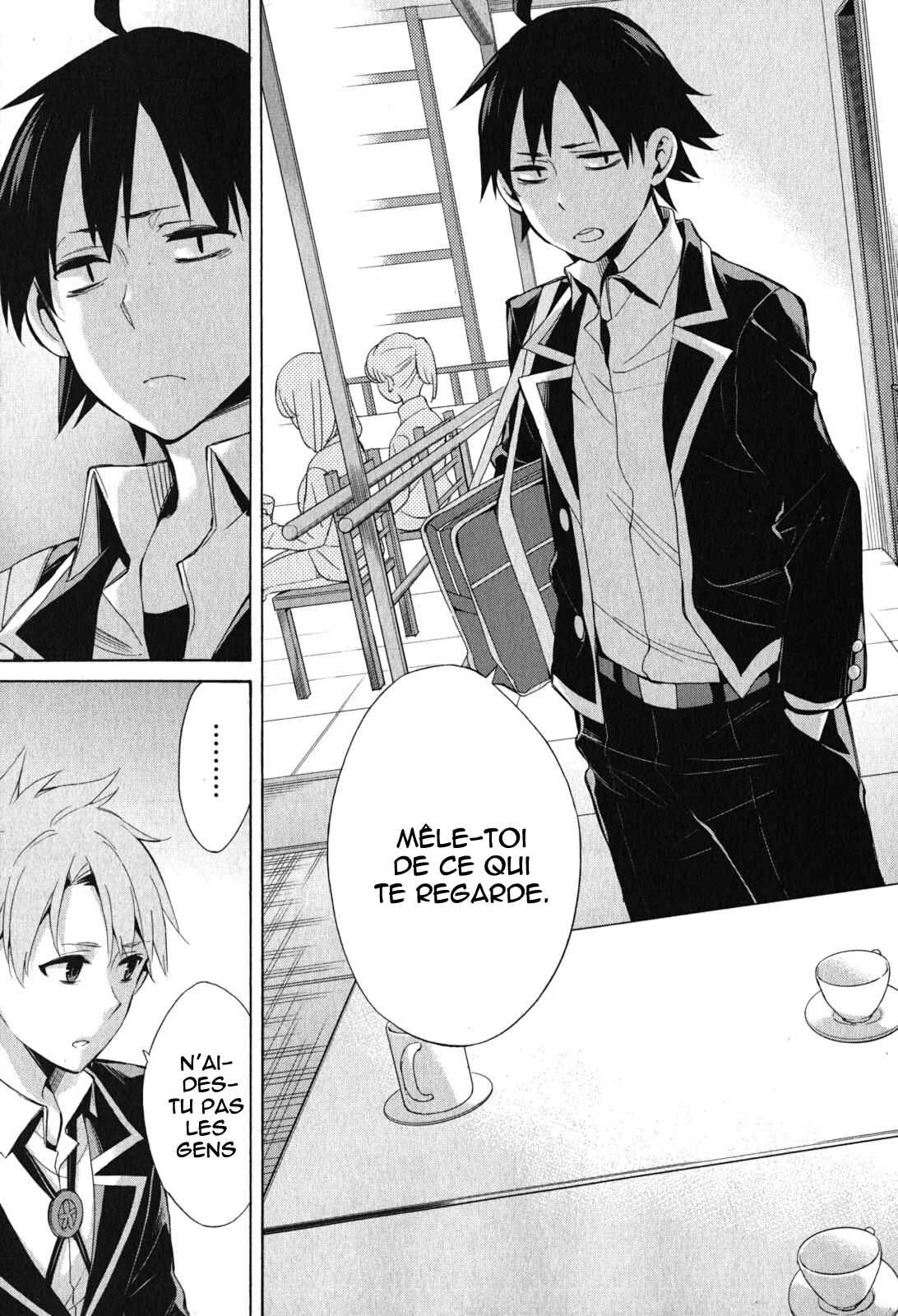 Yahari Ore no Seishun Love Come wa Machigatteiru.: Monologue Chapitre 32 - Page 52