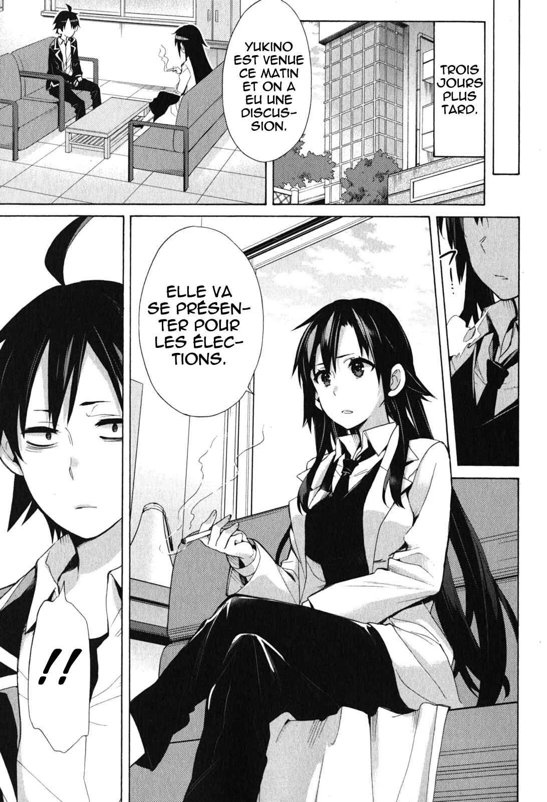 Yahari Ore no Seishun Love Come wa Machigatteiru.: Monologue Chapitre 32 - Page 56
