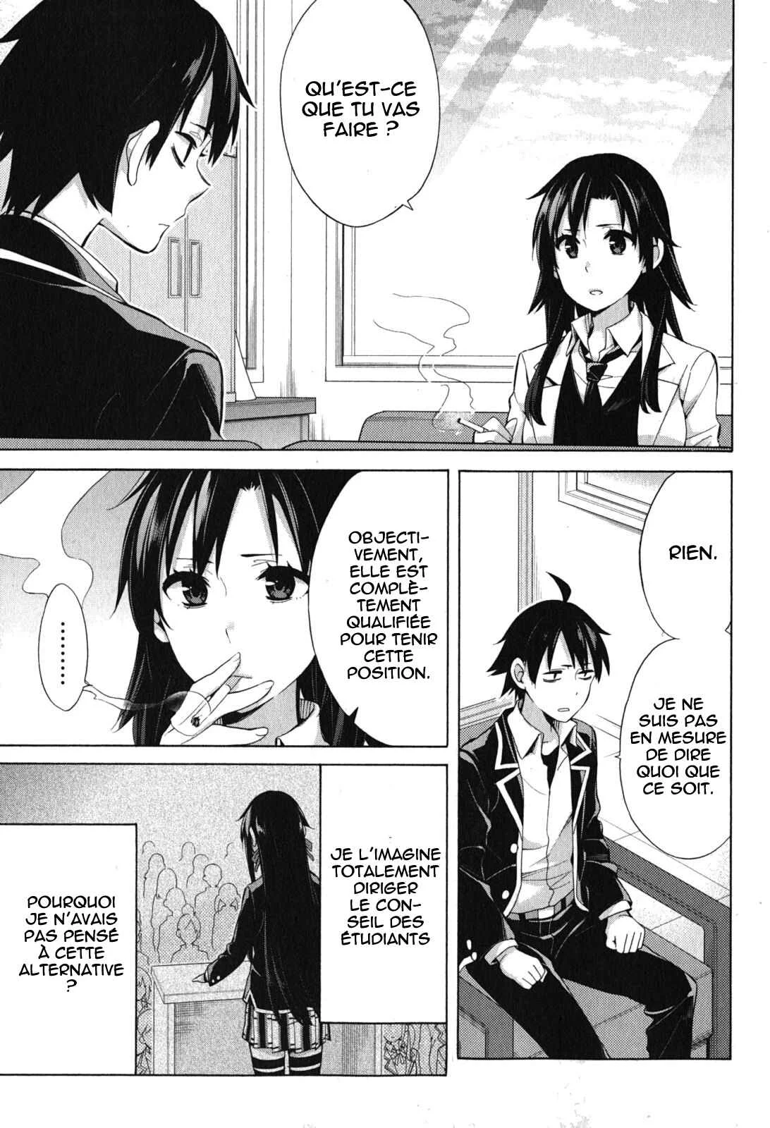Yahari Ore no Seishun Love Come wa Machigatteiru.: Monologue Chapitre 33 - Page 2