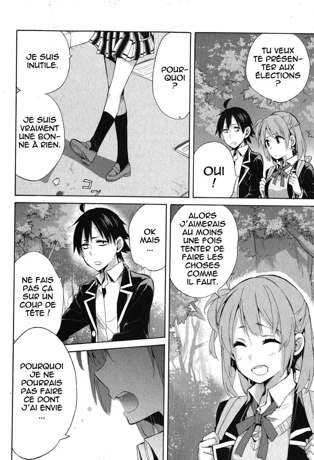 Yahari Ore no Seishun Love Come wa Machigatteiru.: Monologue Chapitre 33 - Page 15