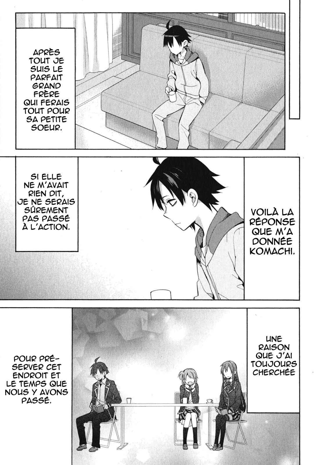 Yahari Ore no Seishun Love Come wa Machigatteiru.: Monologue Chapitre 33 - Page 38