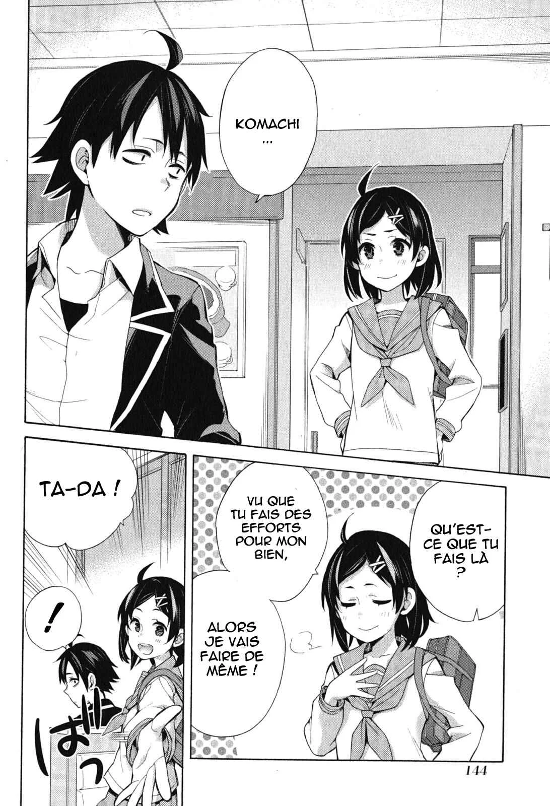 Yahari Ore no Seishun Love Come wa Machigatteiru.: Monologue Chapitre 33 - Page 47