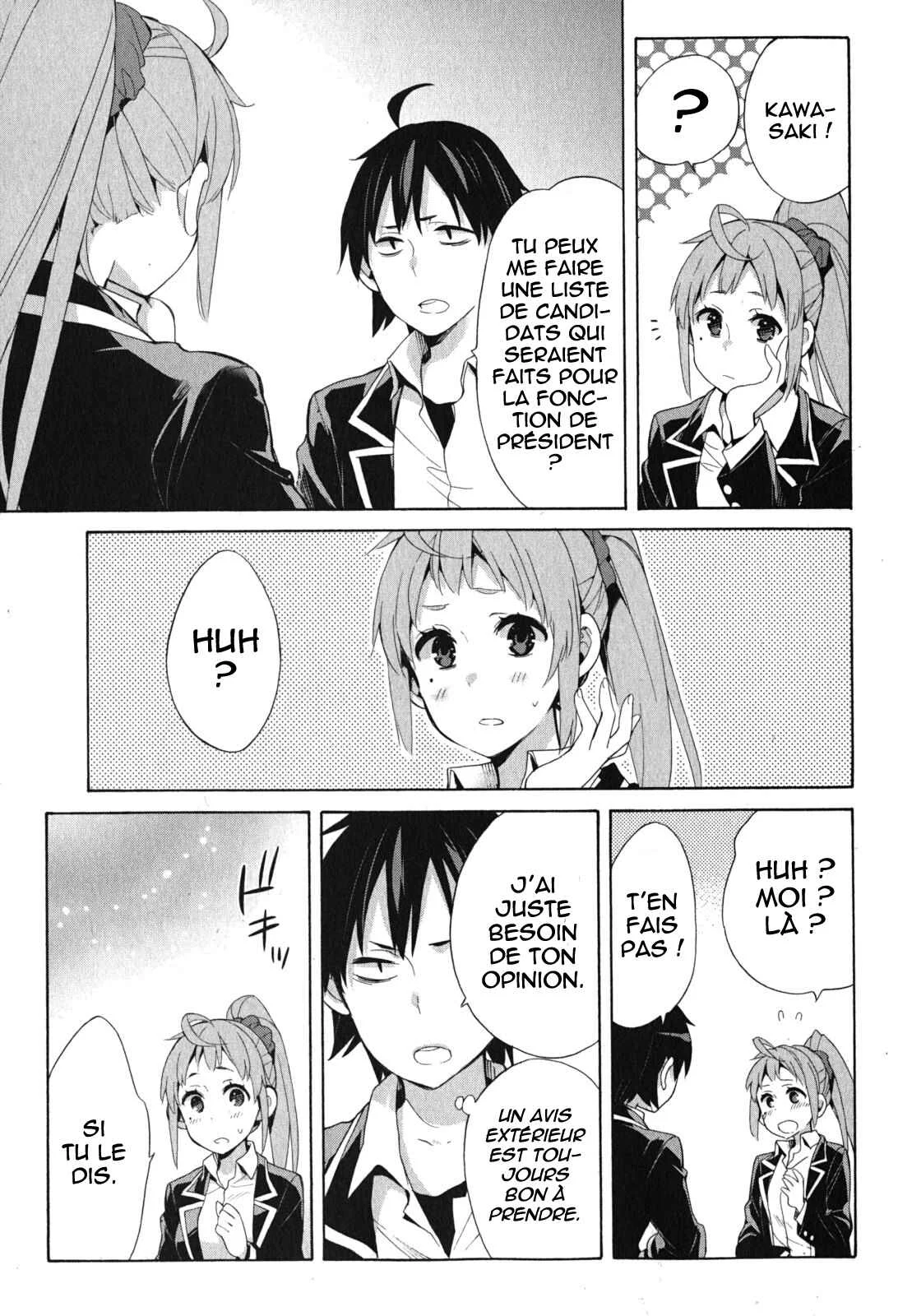 Yahari Ore no Seishun Love Come wa Machigatteiru.: Monologue Chapitre 33 - Page 54