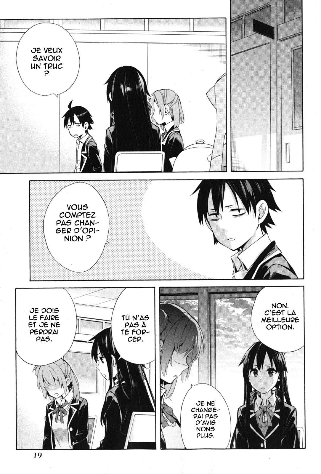 Yahari Ore no Seishun Love Come wa Machigatteiru.: Monologue Chapitre 34 - Page 15