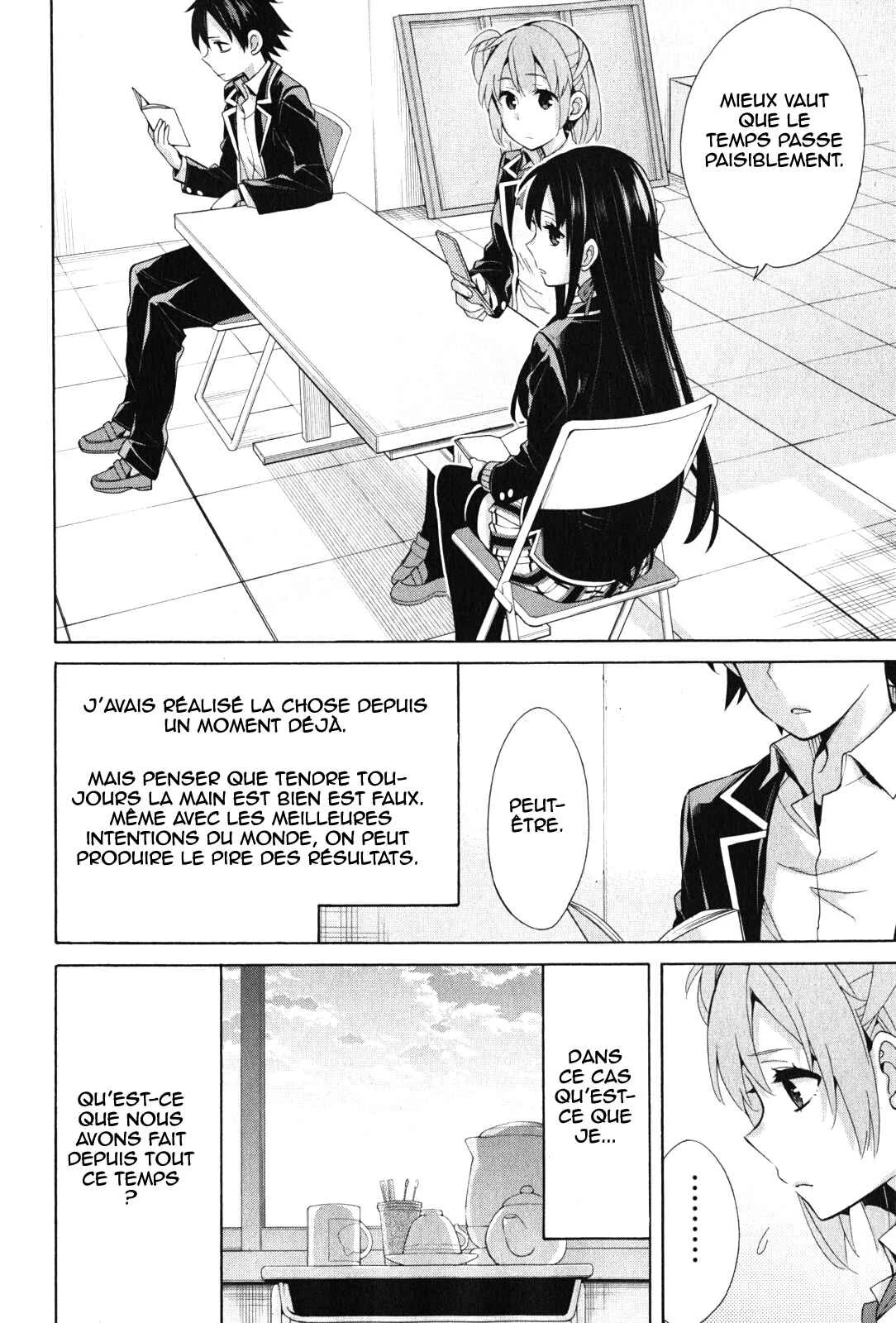 Yahari Ore no Seishun Love Come wa Machigatteiru.: Monologue Chapitre 35 - Page 29