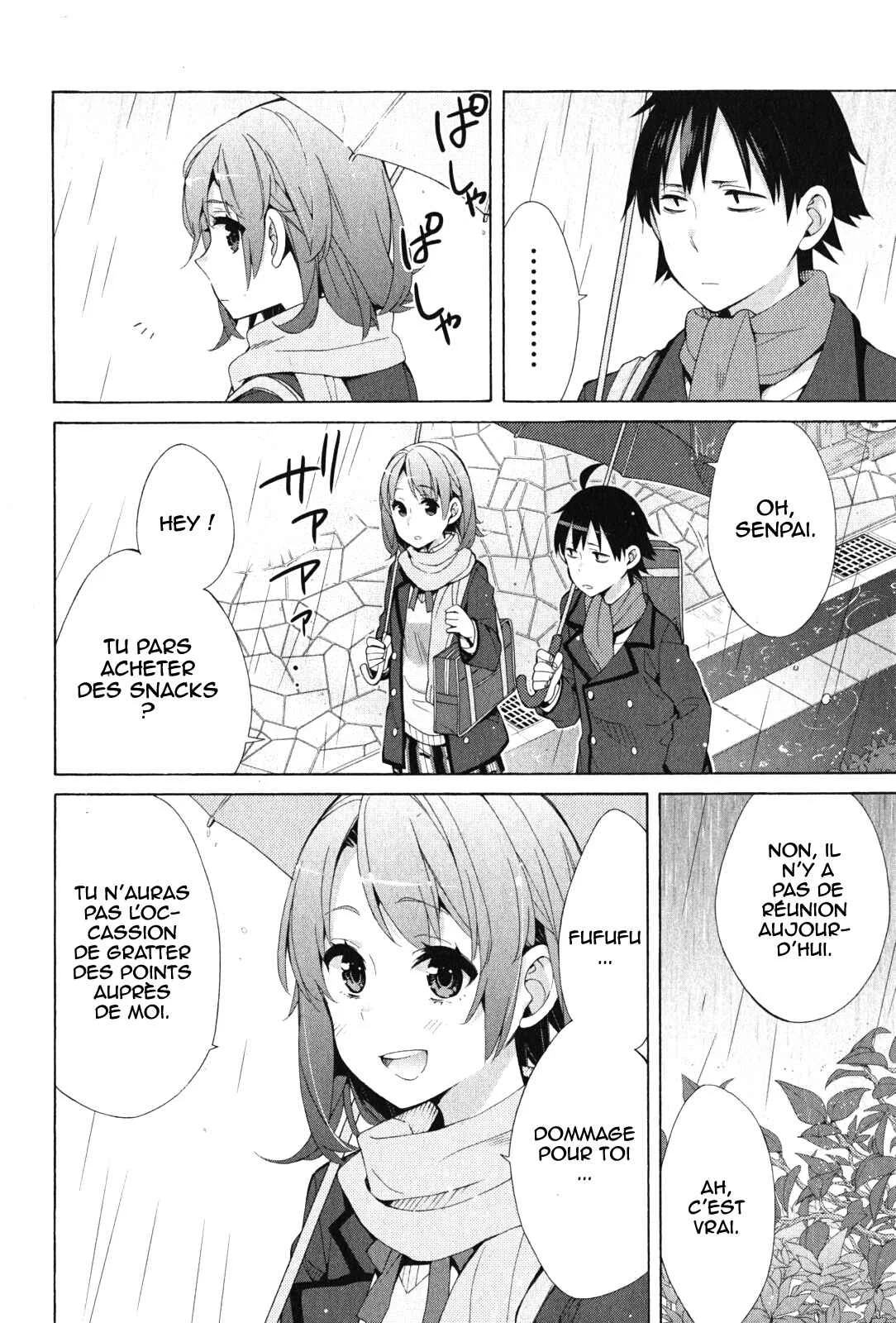 Yahari Ore no Seishun Love Come wa Machigatteiru.: Monologue Chapitre 37 - Page 27