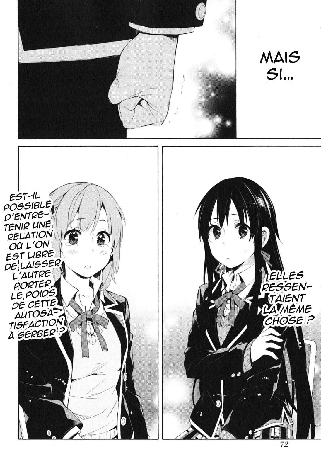 Yahari Ore no Seishun Love Come wa Machigatteiru.: Monologue Chapitre 40 - Page 23