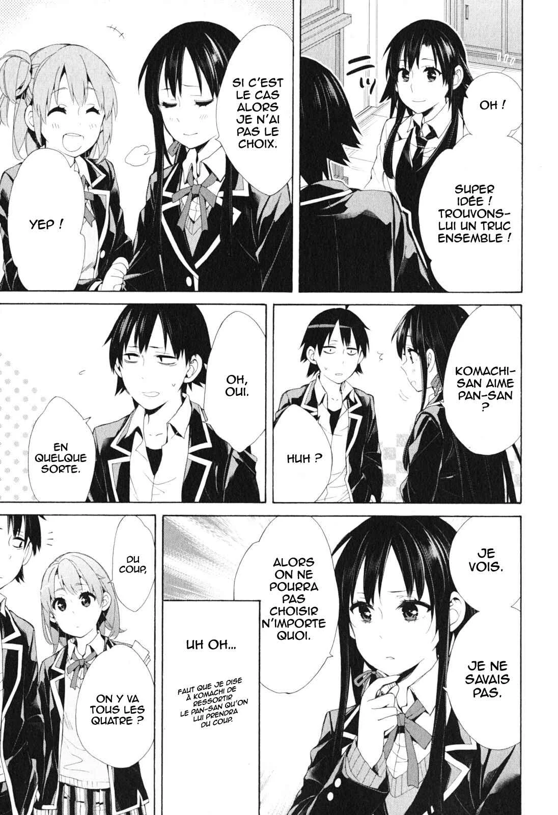 Yahari Ore no Seishun Love Come wa Machigatteiru.: Monologue Chapitre 41 - Page 29