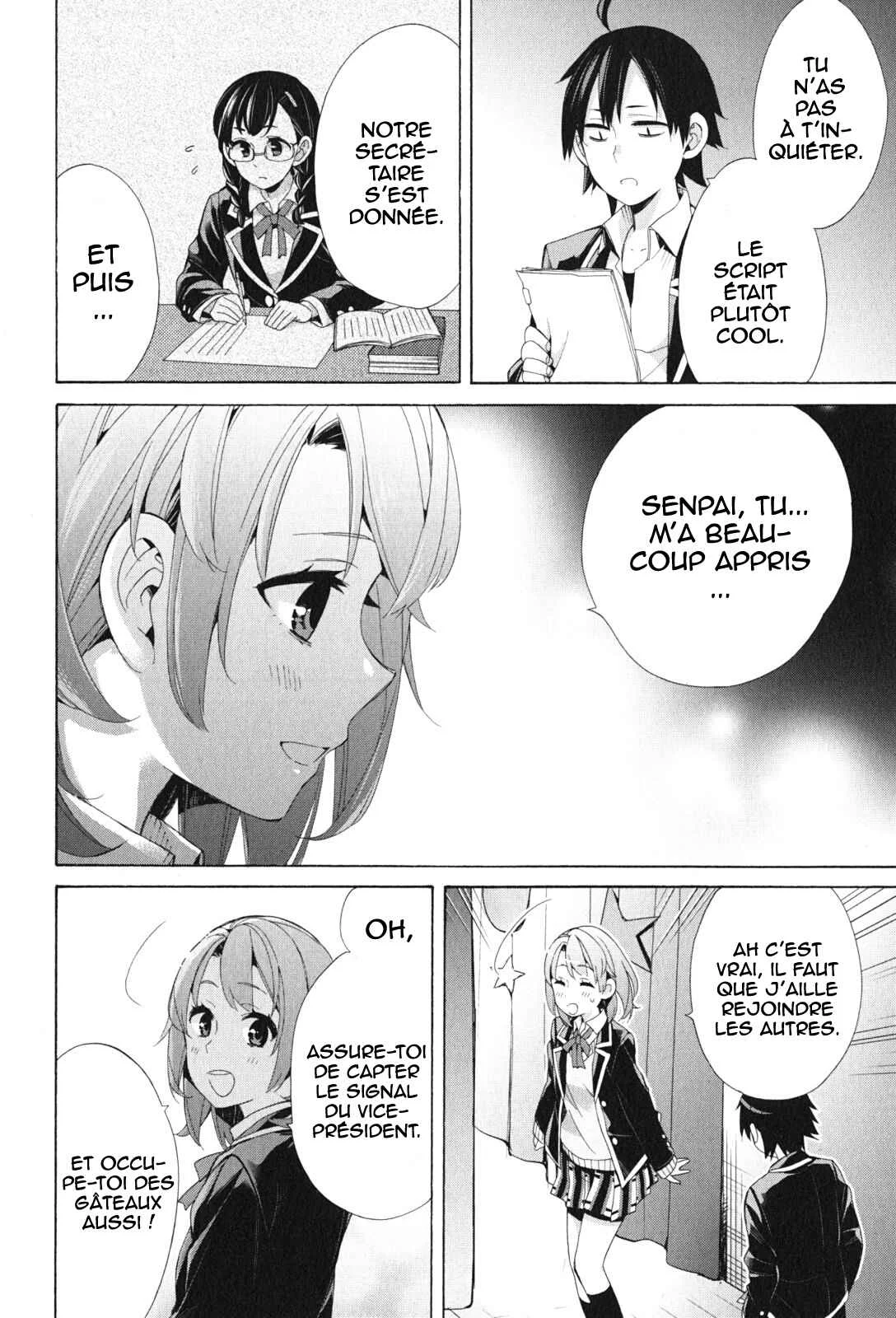 Yahari Ore no Seishun Love Come wa Machigatteiru.: Monologue Chapitre 45 - Page 29